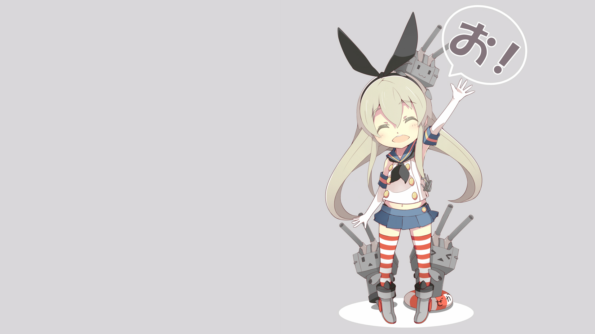 Rensouhou-chan from Kantai Collection HD Wallpaper