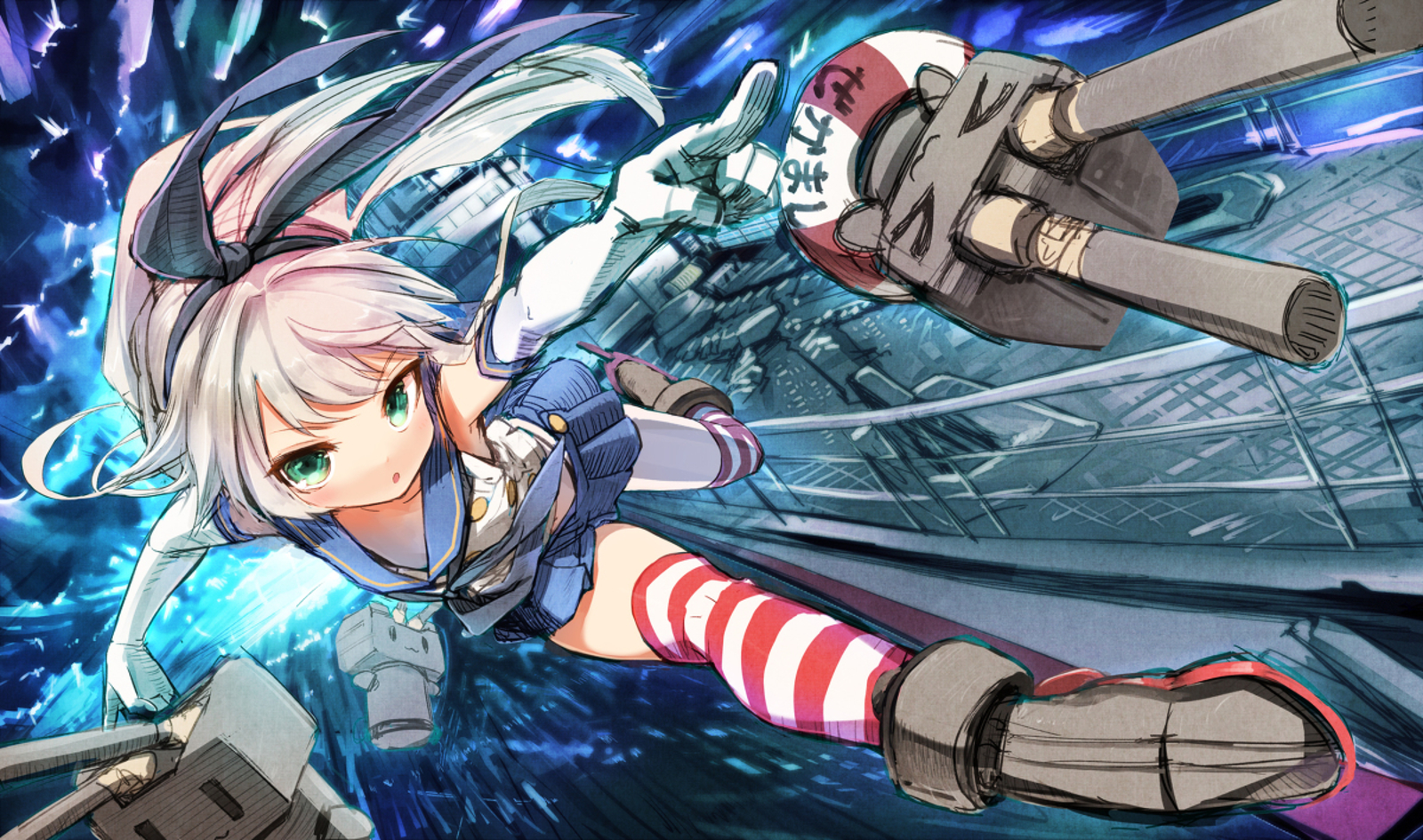 Rensouhou-chan from Kantai Collection HD Wallpaper