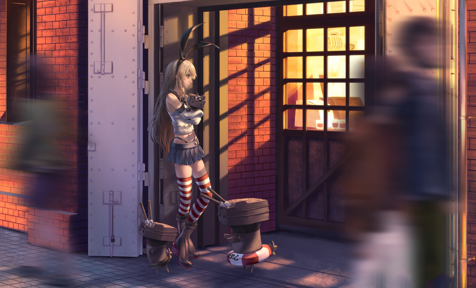 Rensouhou-chan from Kantai Collection HD Wallpaper