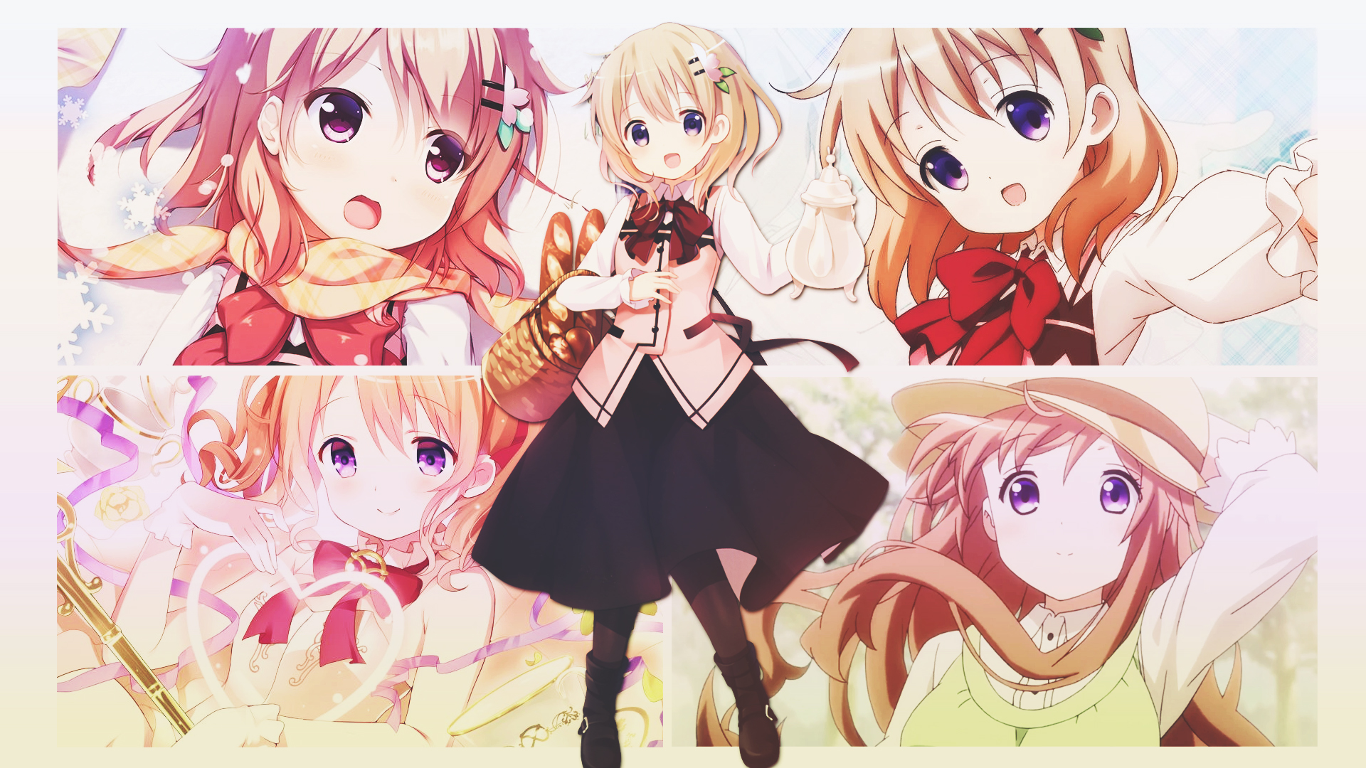 Kokoa Hoto from Gochumon wa Usagi Desu ka? HD Wallpaper
