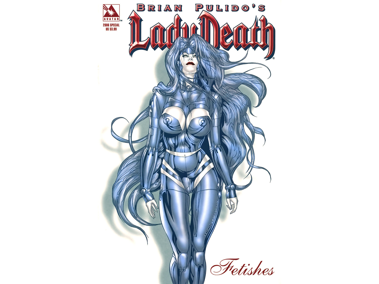 Lady Death Fetishes 2006 Special by Brian Pulido HD Wallpaper