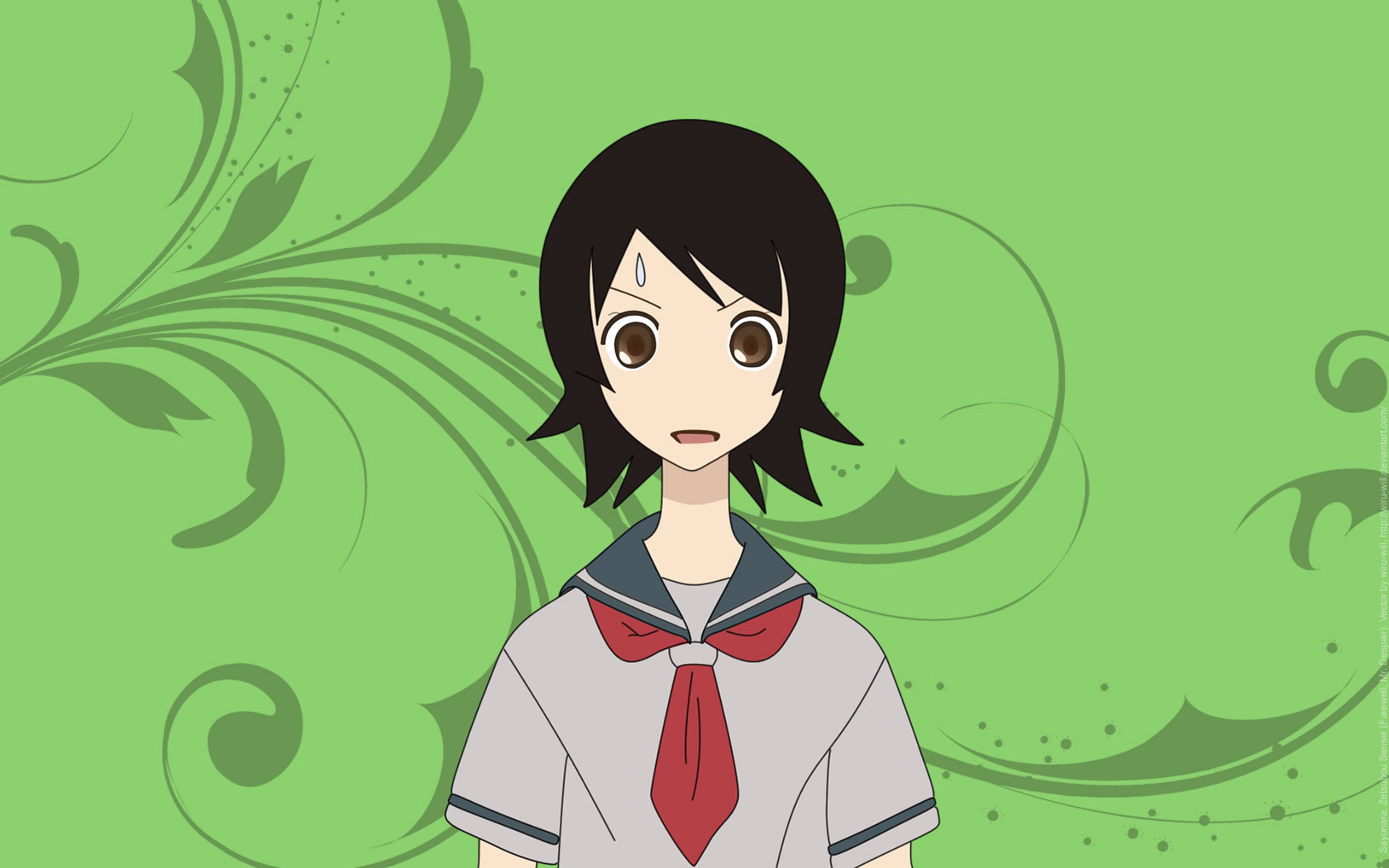 Nami Hitou from The World God Only Knows HD Wallpaper