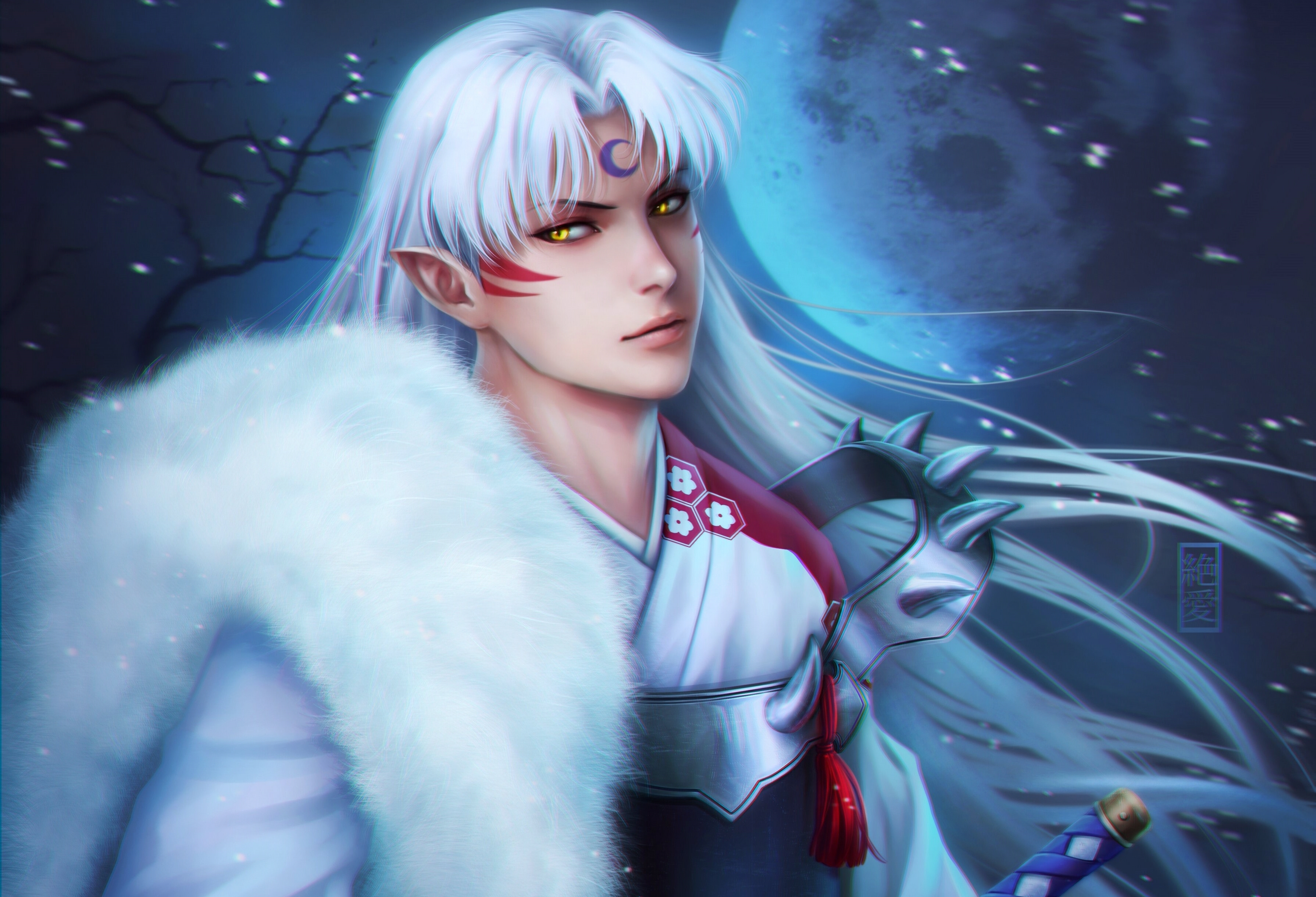 Sesshomaru from InuYasha HD Wallpaper