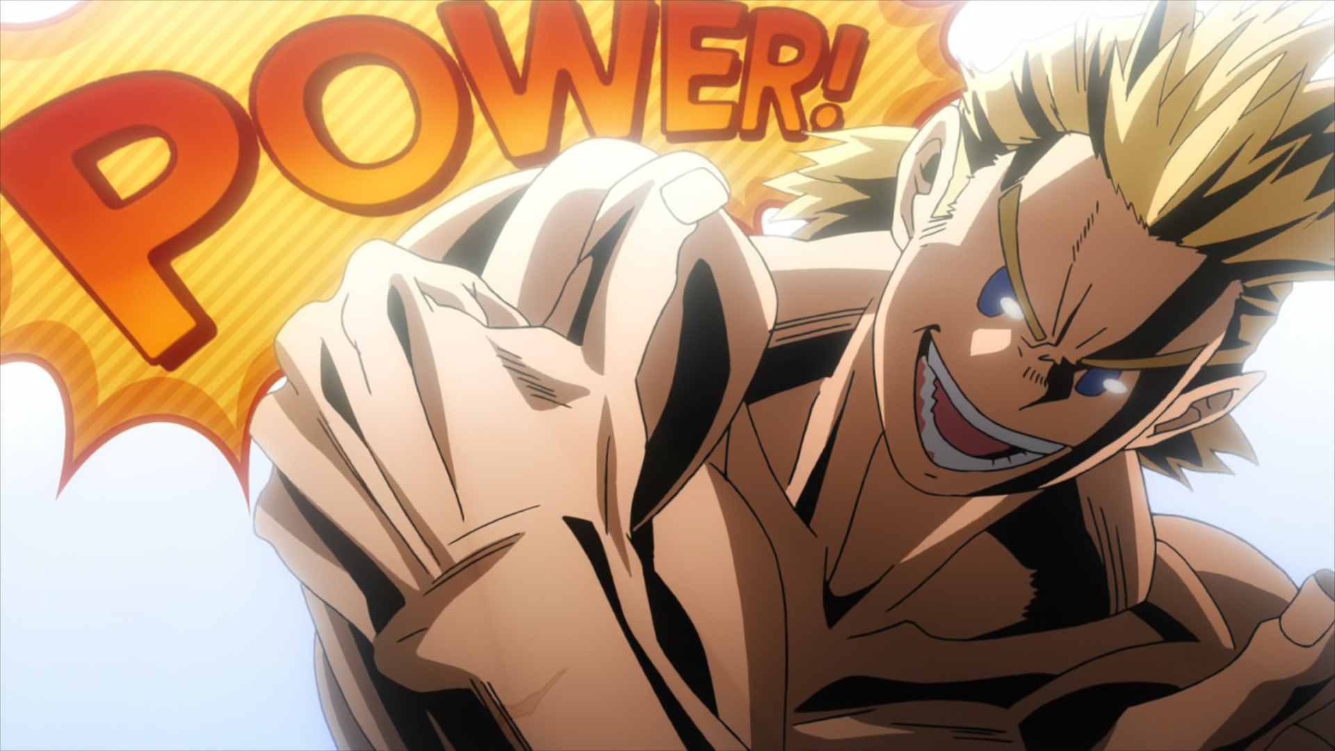 All Might from My Hero Academia HD Wallpaper