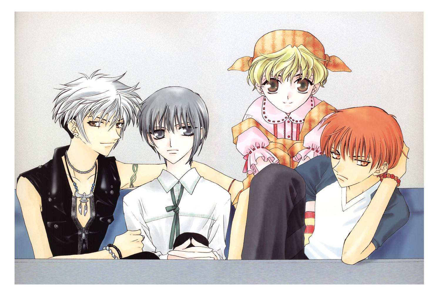 Kyo Sohma and friends from Fruits Basket HD Wallpaper