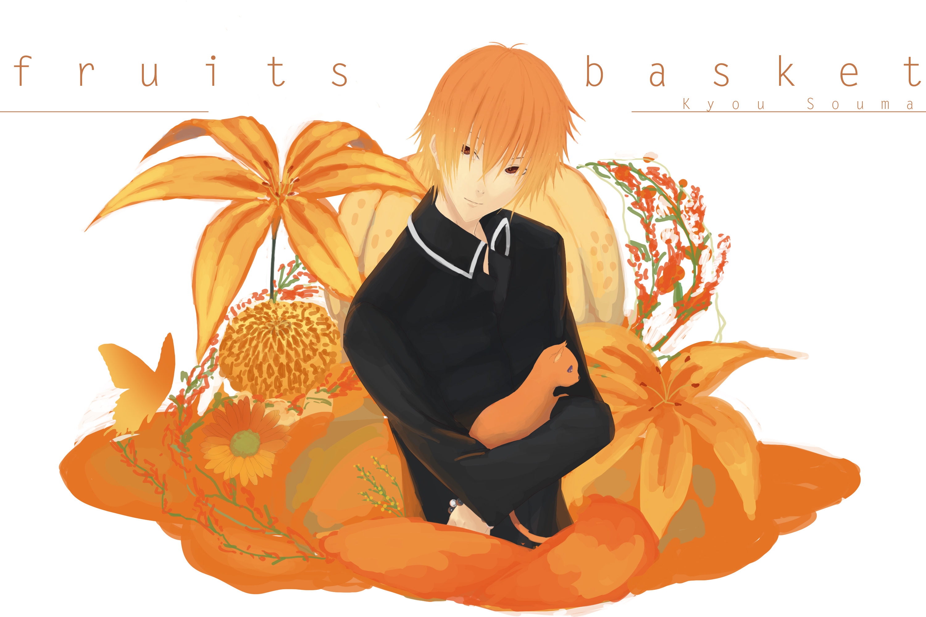 Kyo Sohma from Fruits Basket HD Wallpaper