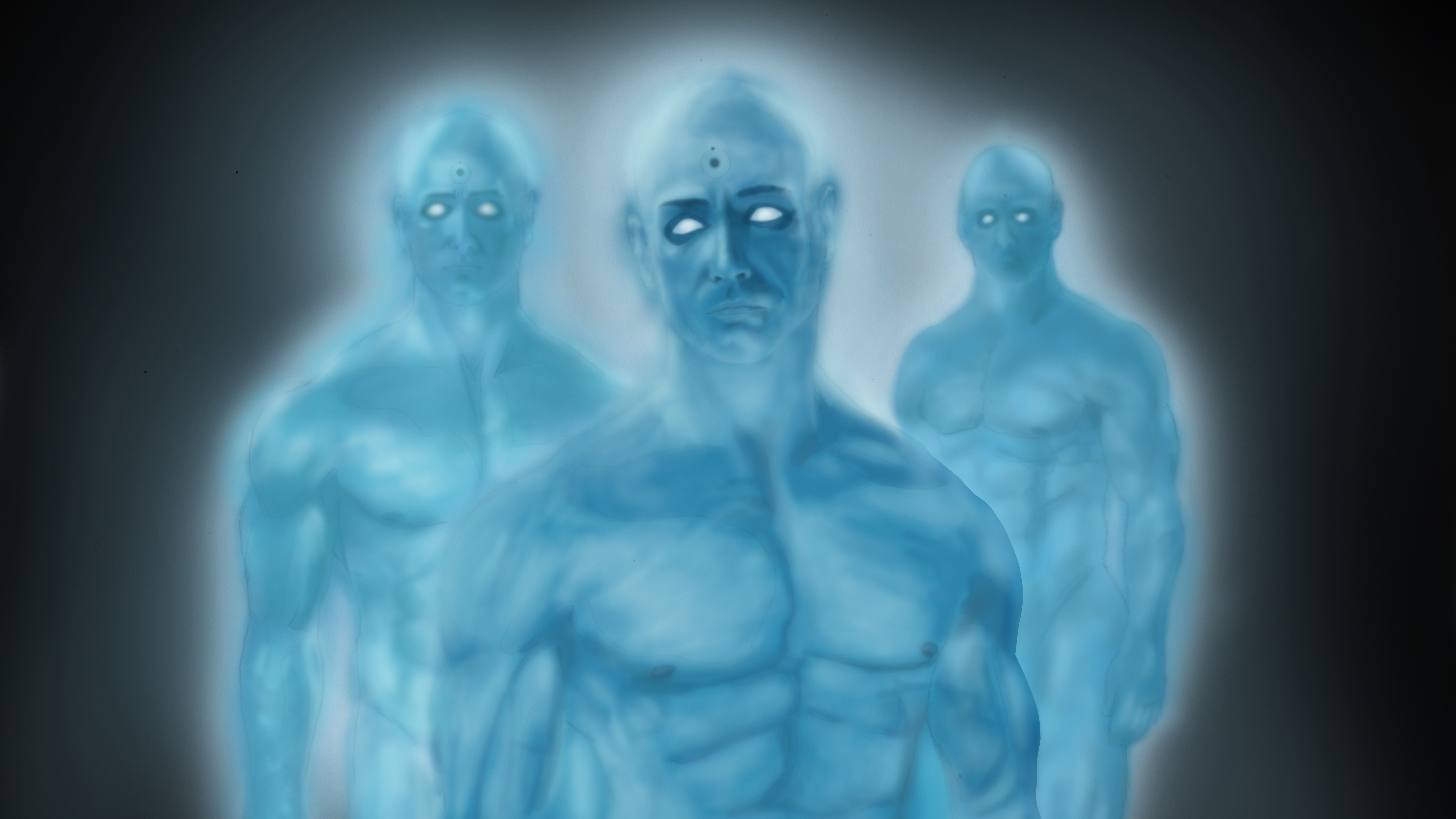 Doctor Manhattan from Watchmen HD Wallpaper