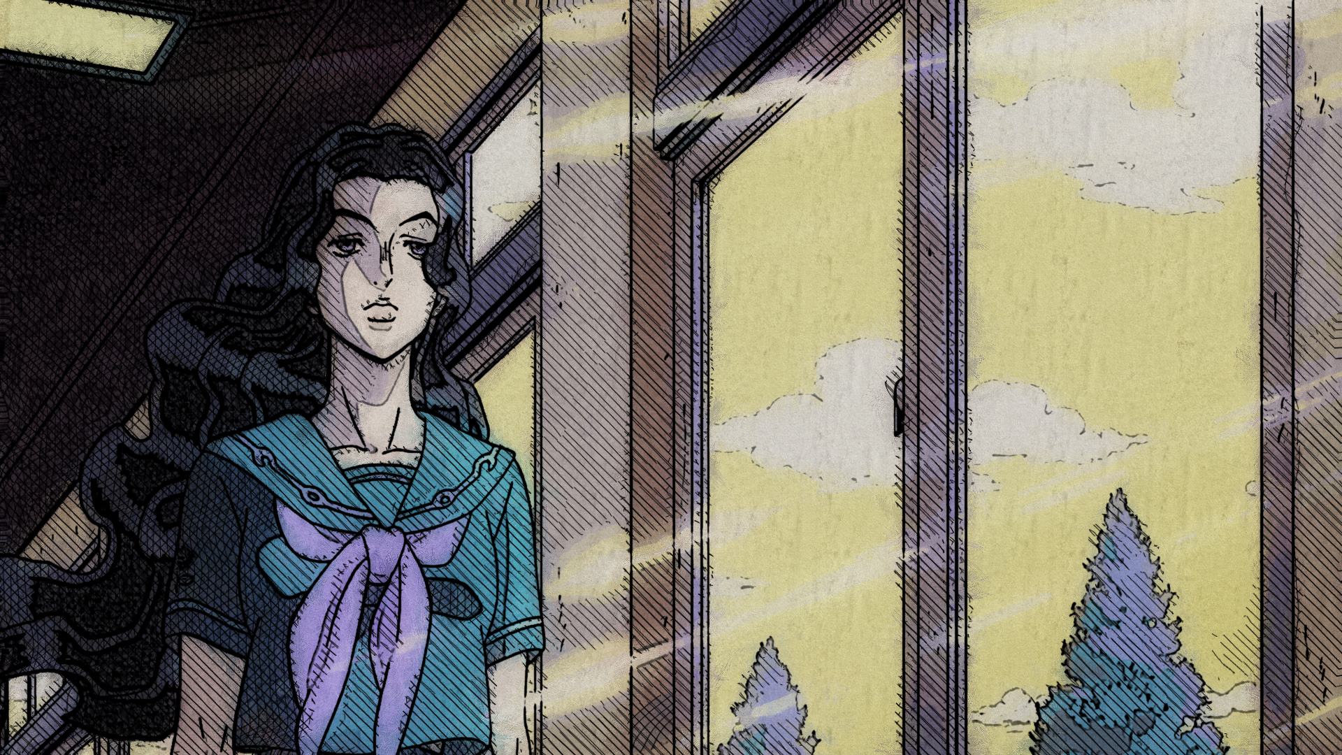 Yukako Yamagishi from JoJo's Bizarre Adventure HD Wallpaper