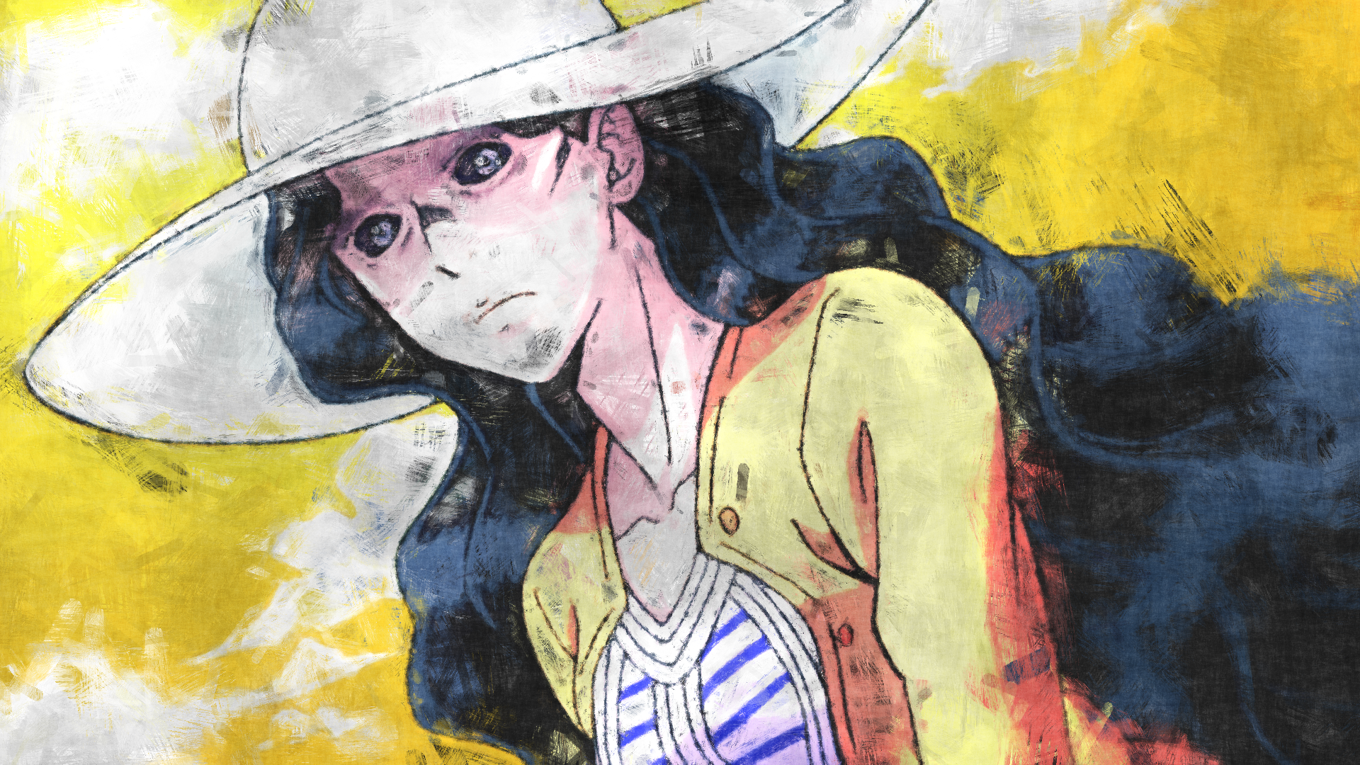 Yukako Yamagishi from JoJo's Bizarre Adventure HD Wallpaper