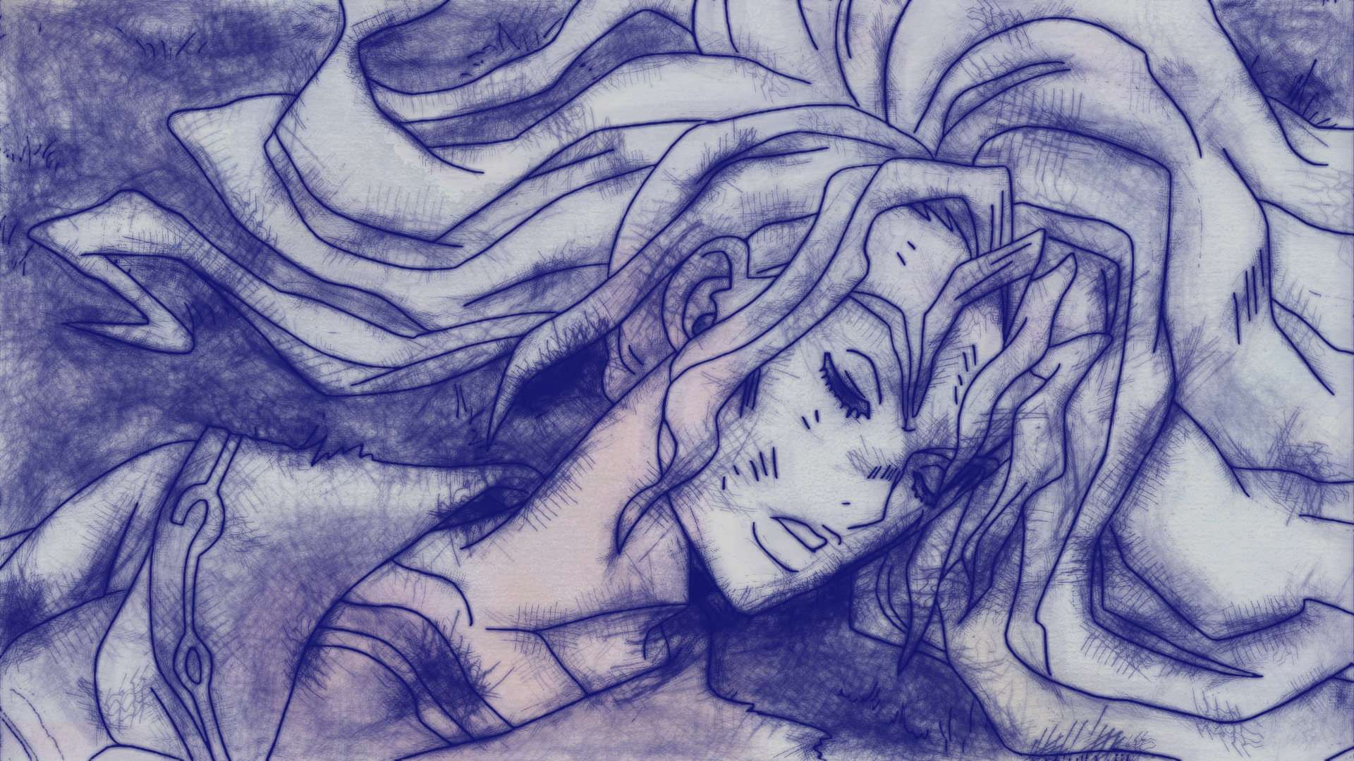 Yukako Yamagishi from JoJo's Bizarre Adventure HD Wallpaper