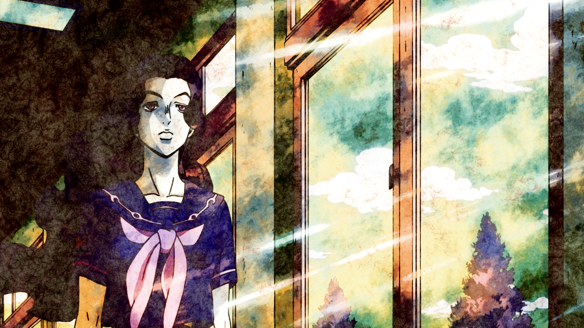 Yukako Yamagishi from JoJo's Bizarre Adventure HD Wallpaper