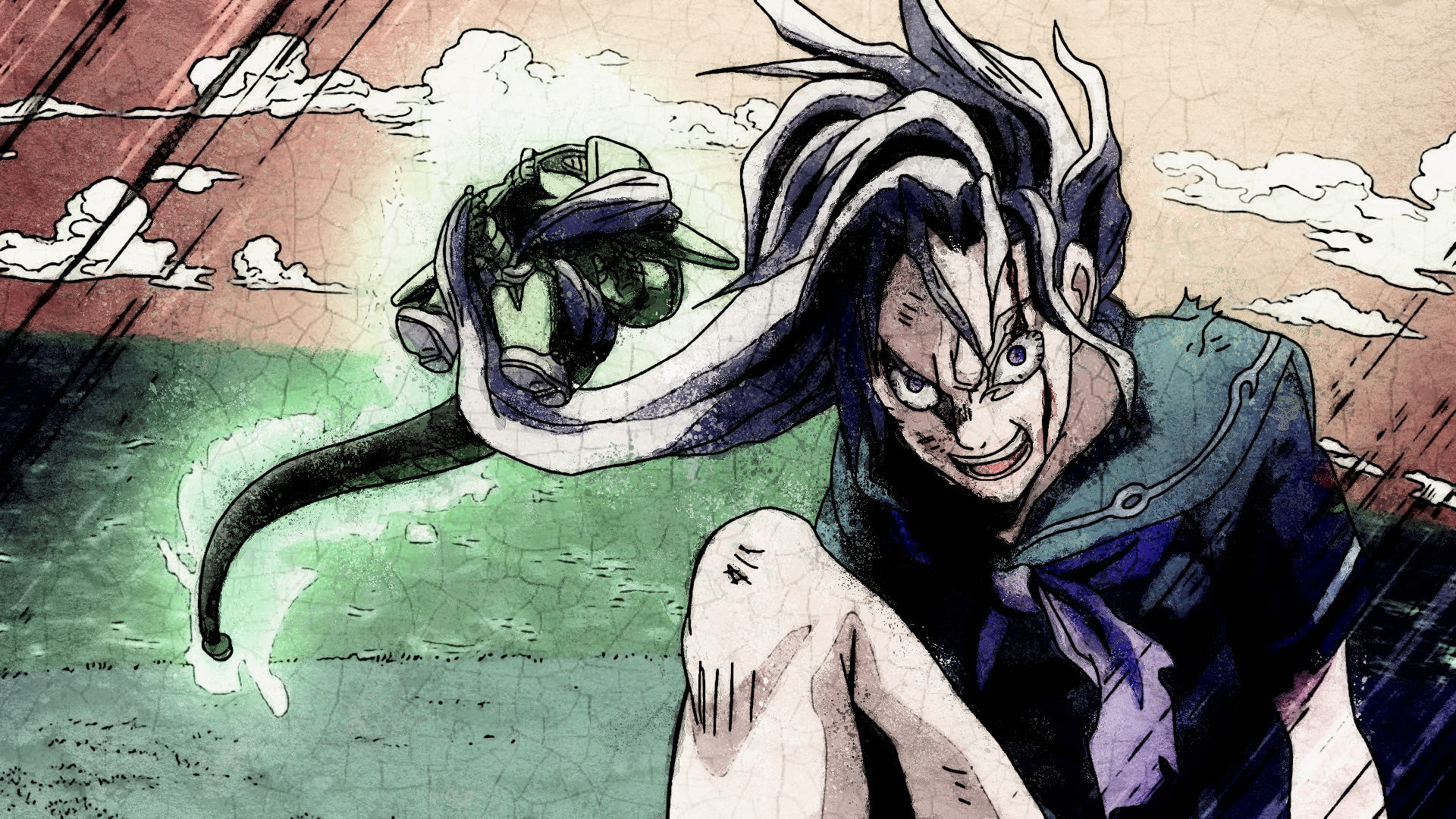 Yukako Yamagishi from JoJo's Bizarre Adventure HD Wallpaper