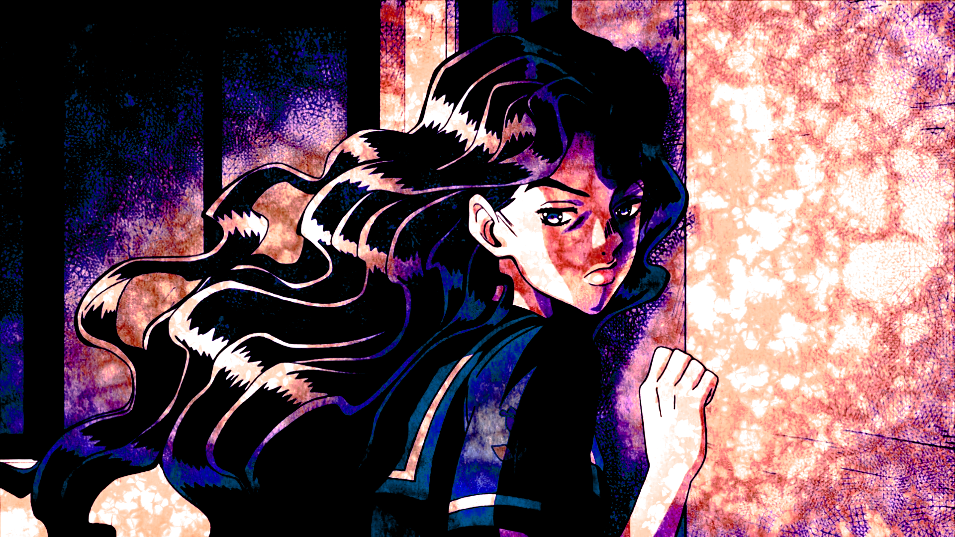 Yukako Yamagishi from JoJo's Bizarre Adventure HD Wallpaper