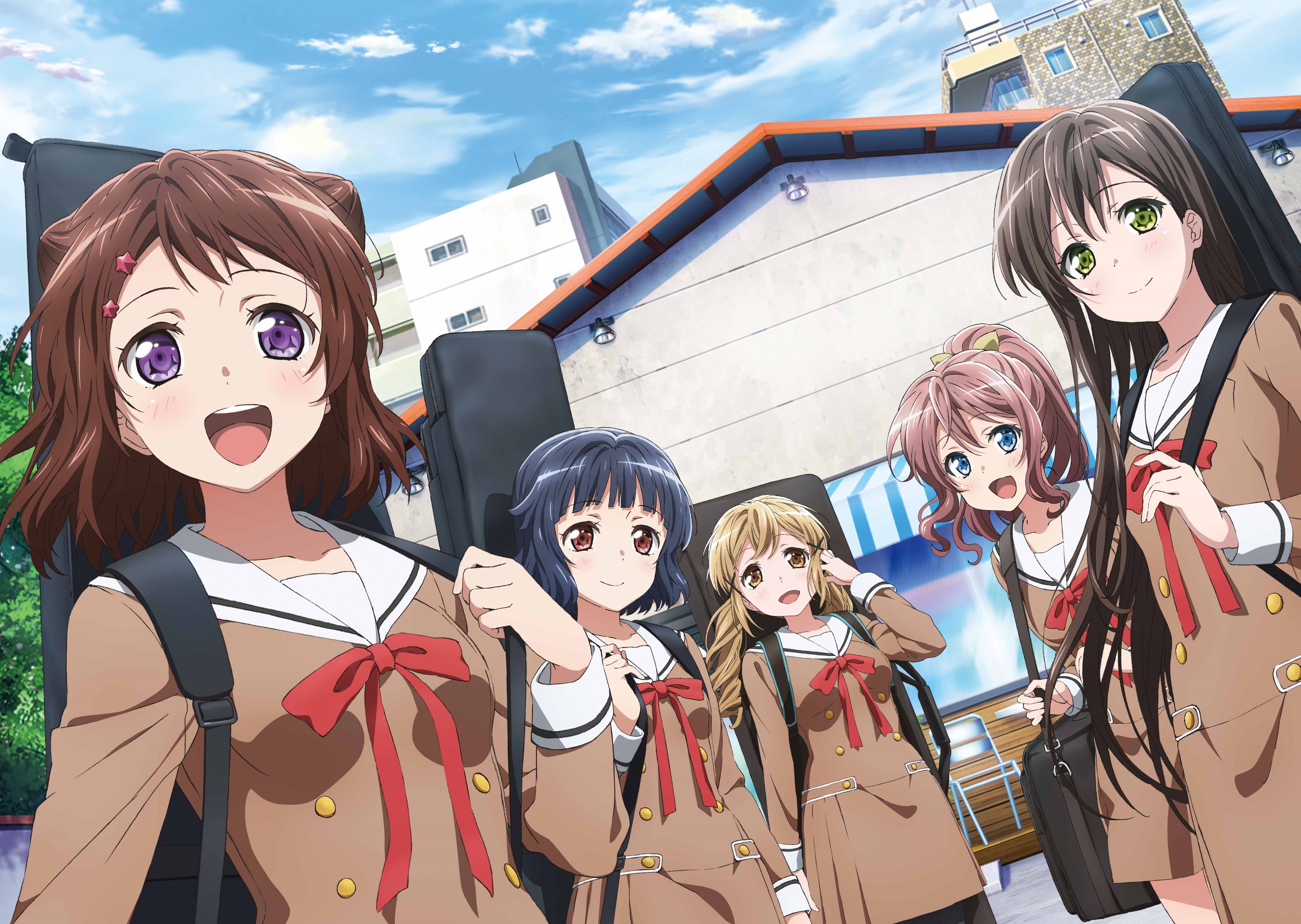 Kasumi Toyama from BanG Dream! HD Wallpaper