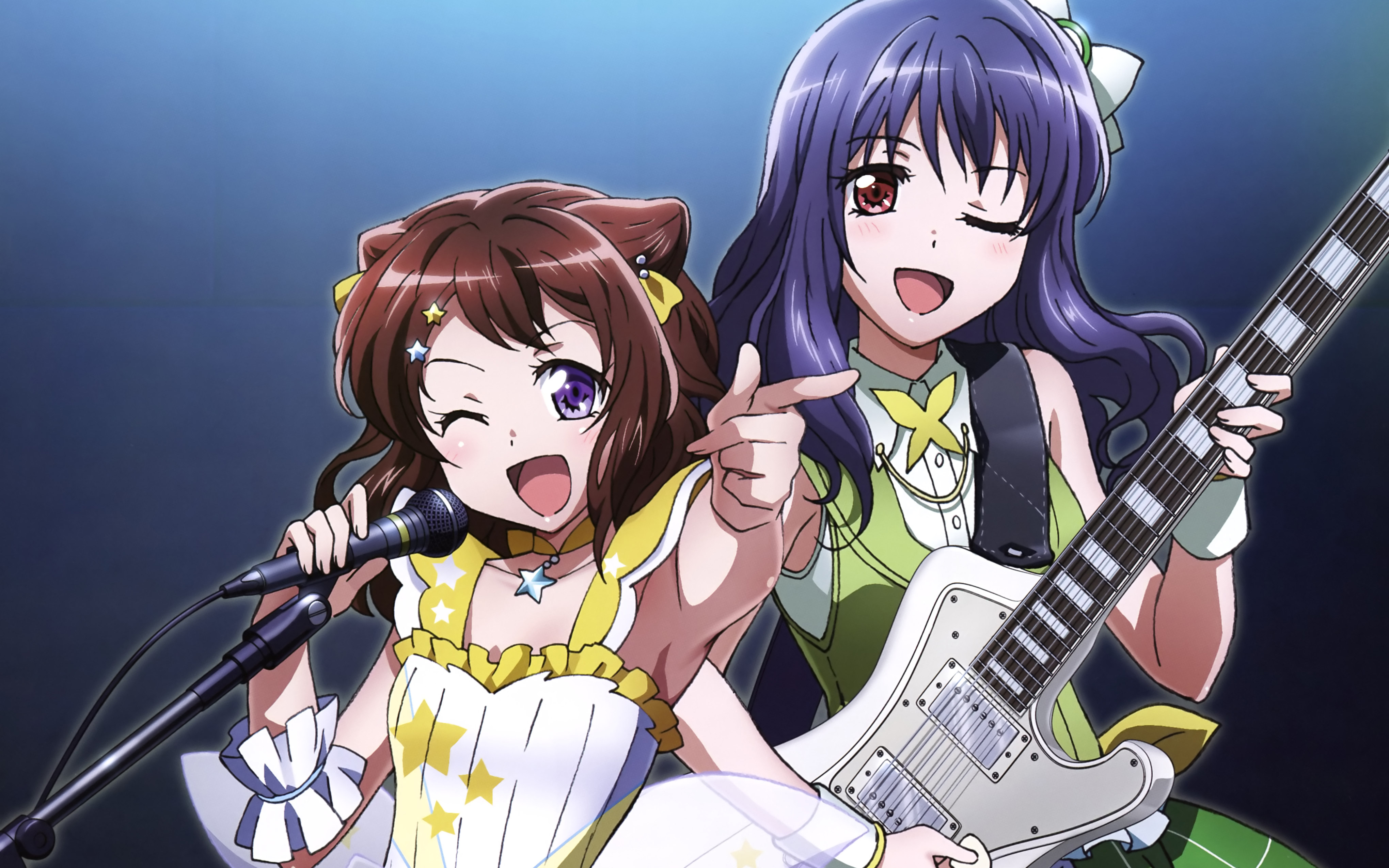 Kasumi Toyama from BanG Dream! Girls Band Party! HD Wallpaper