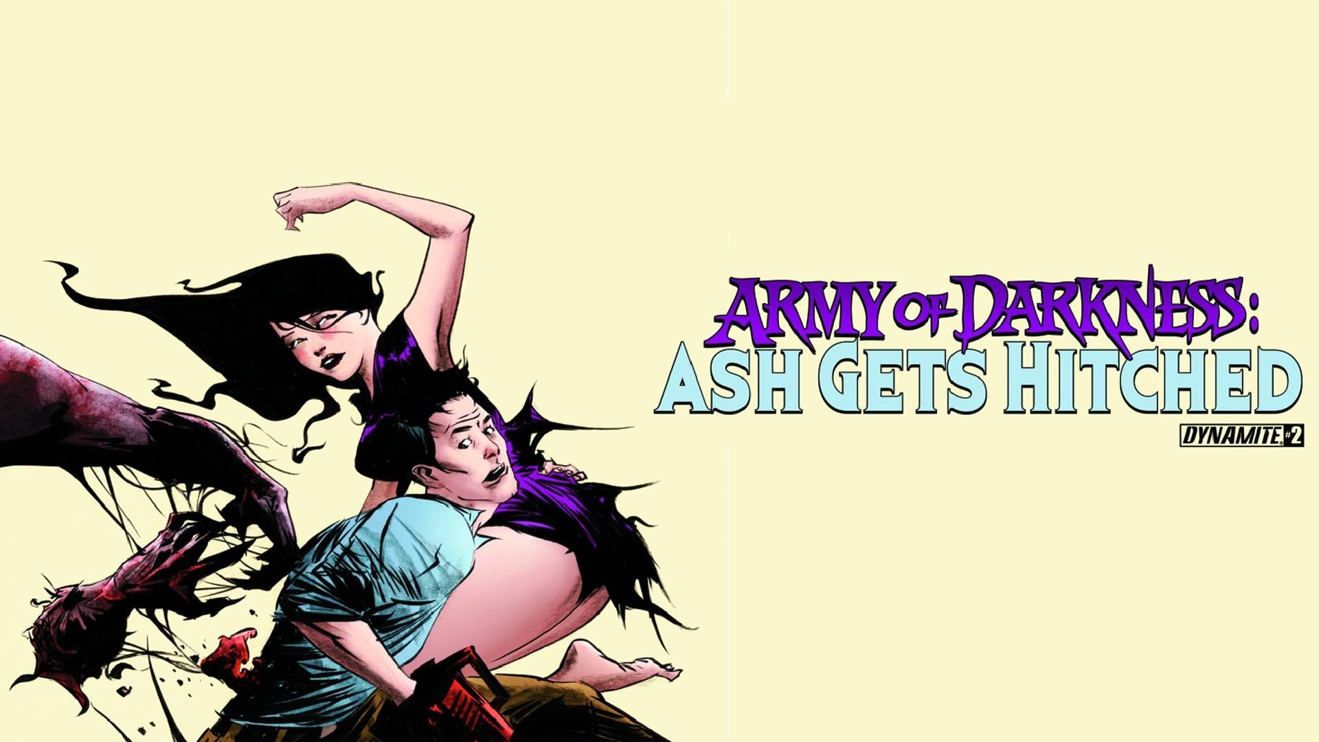Army of Darkness: Ash Gets Hitched comic cover HD Wallpaper