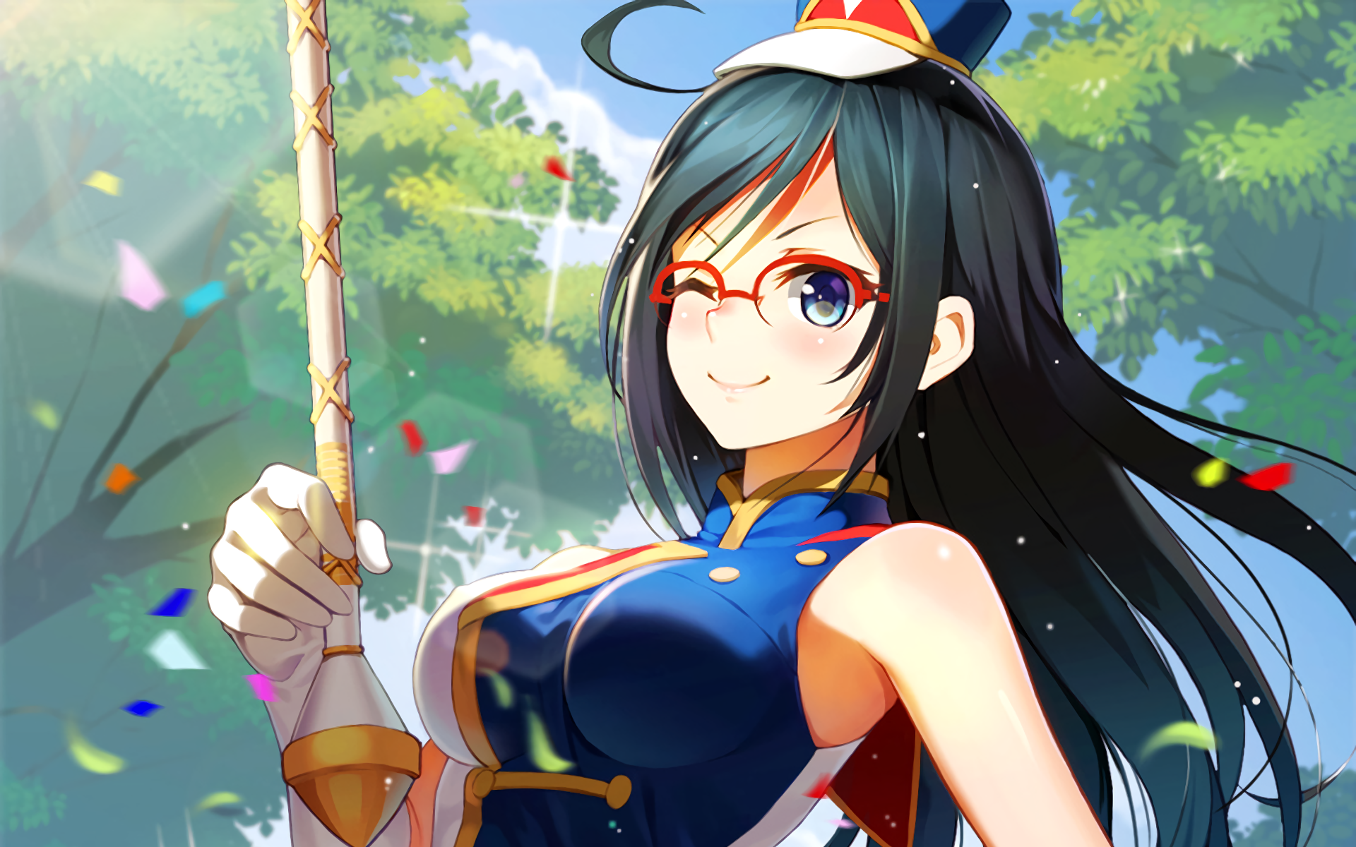 Asuka Tanaka from The Idolmaster Cinderella Girls HD Wallpaper