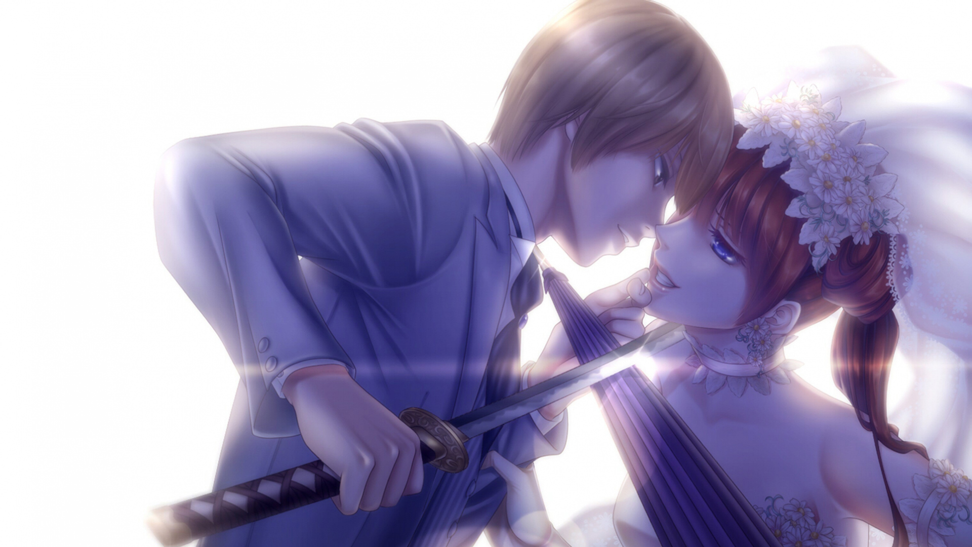 Okita Sougo from Gintama HD Wallpaper