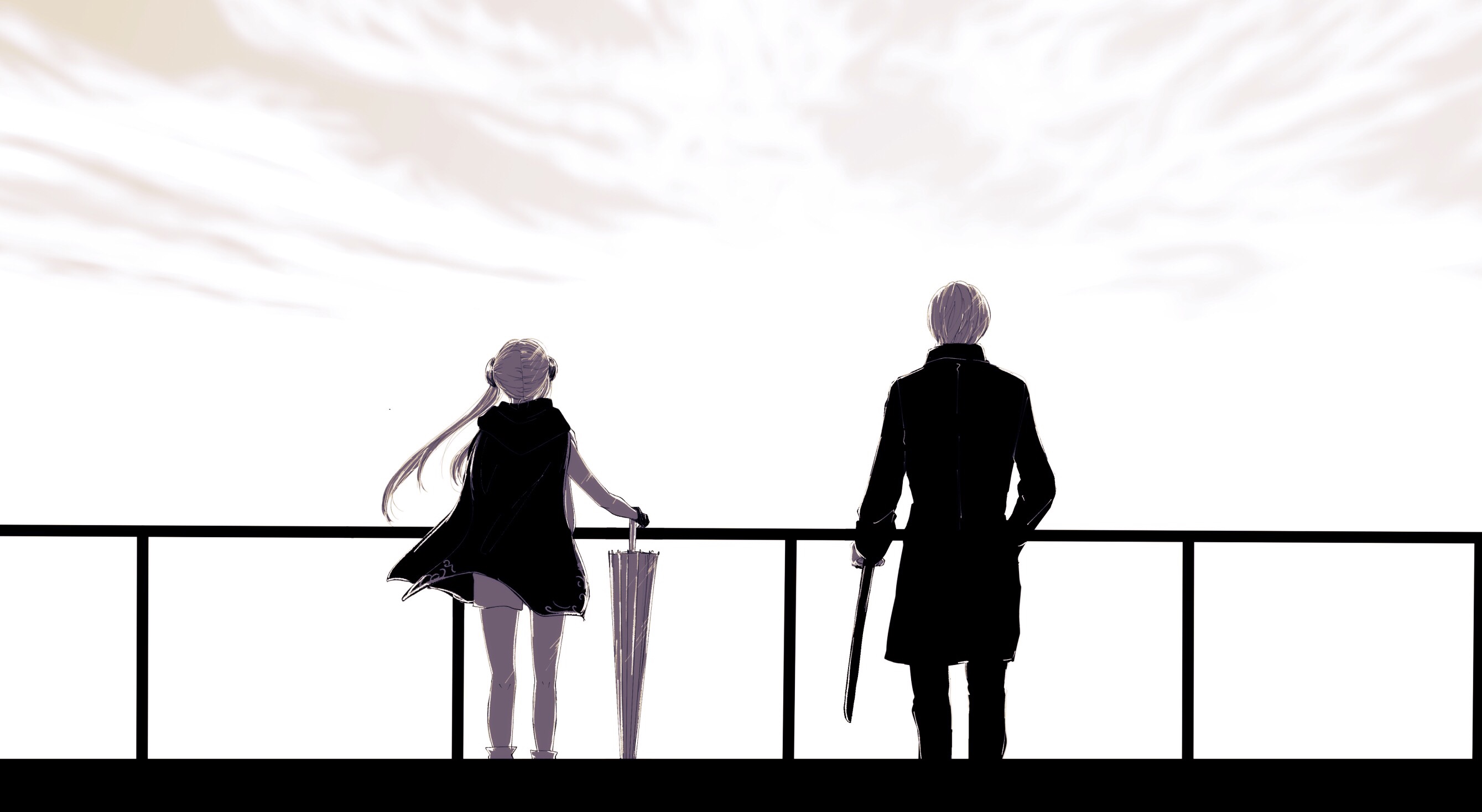 Okita Sougo from Gintama HD Wallpaper
