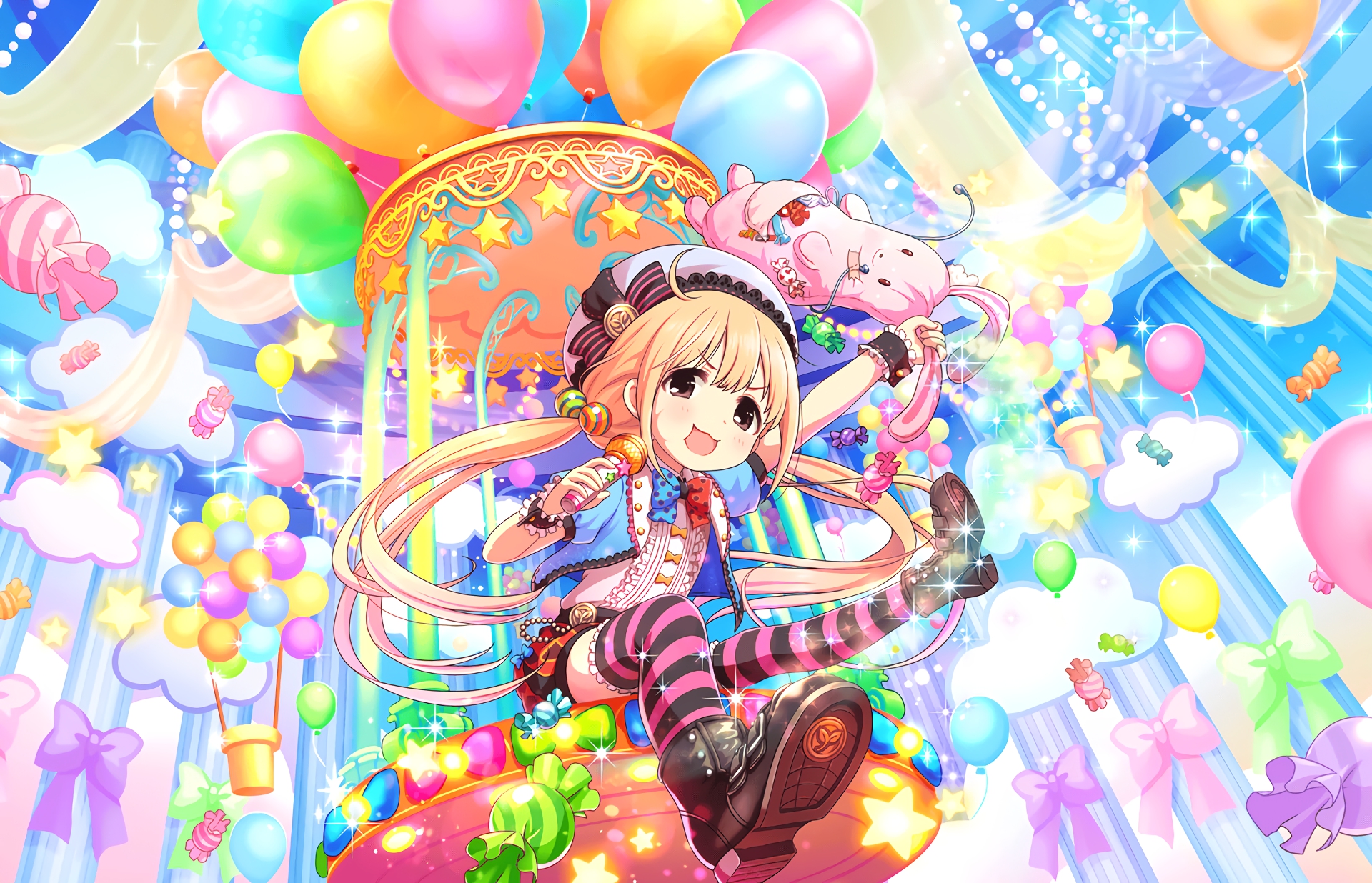 Anzu Futaba from The Idolmaster Cinderella Girls HD Wallpaper