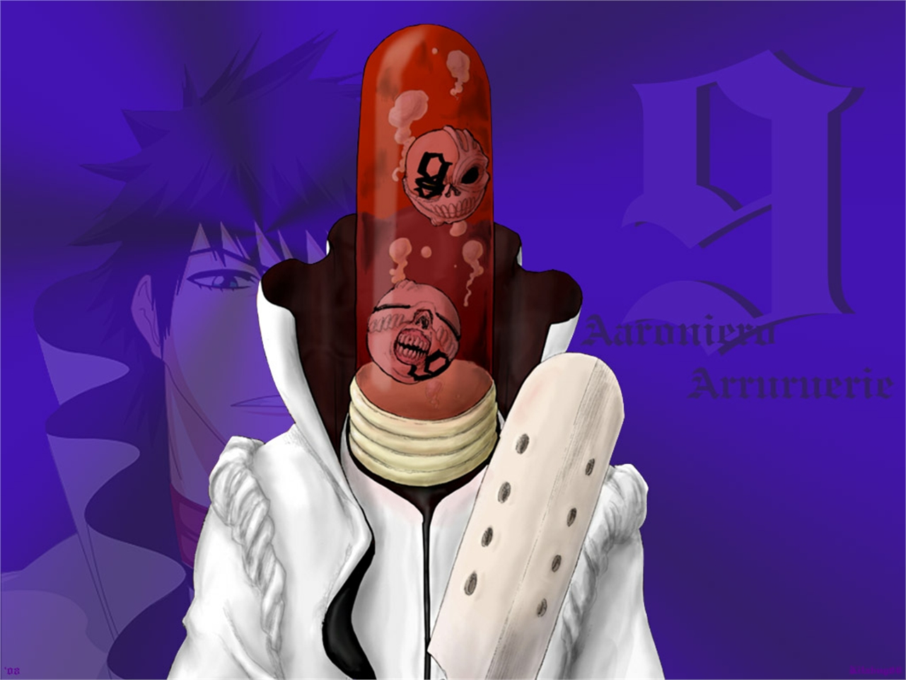 Aaroniero Arruruerie from Bleach HD Wallpaper