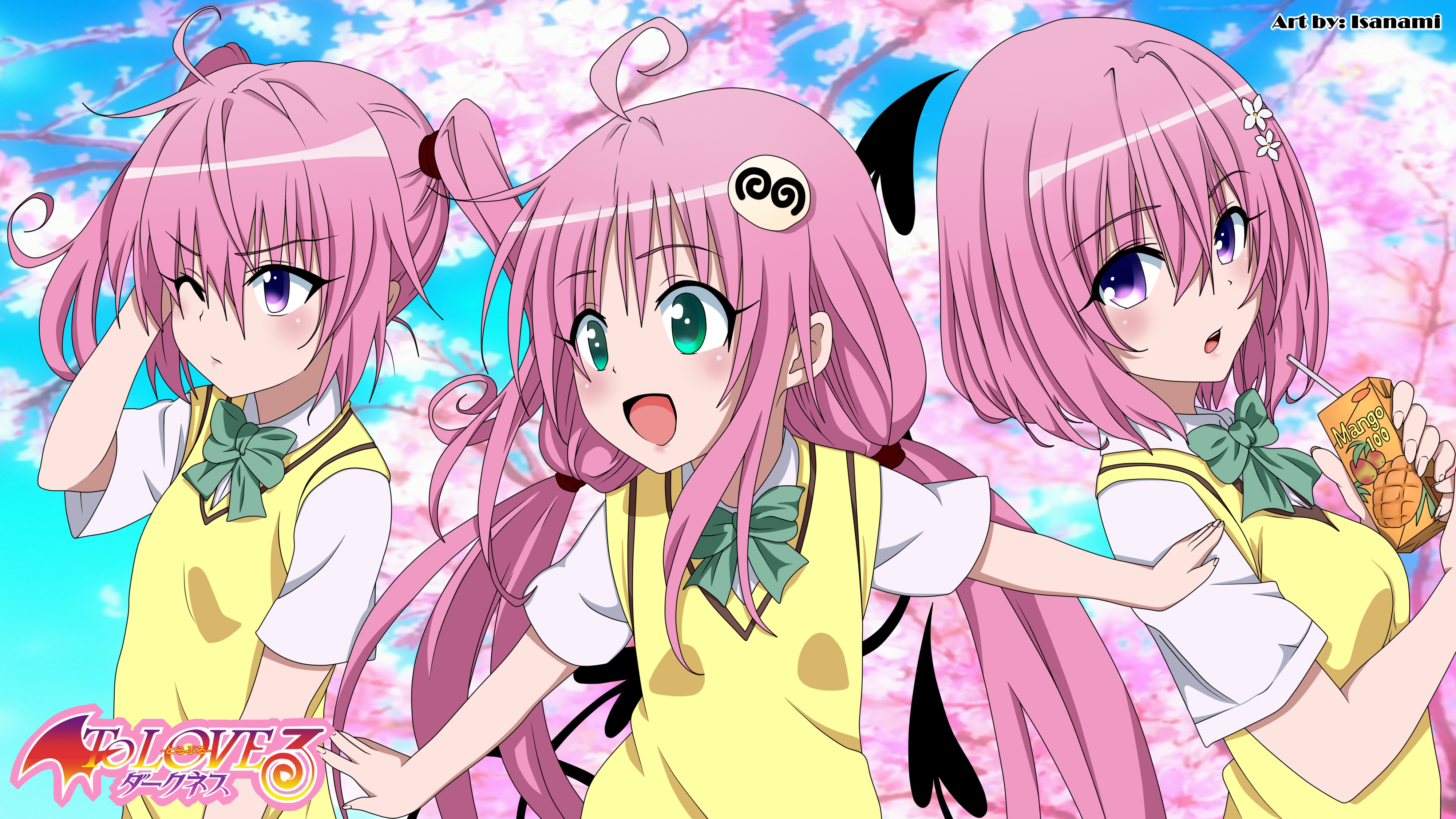 To LOVE Ru Darkness Nana Astar Deviluke HD Wallpaper