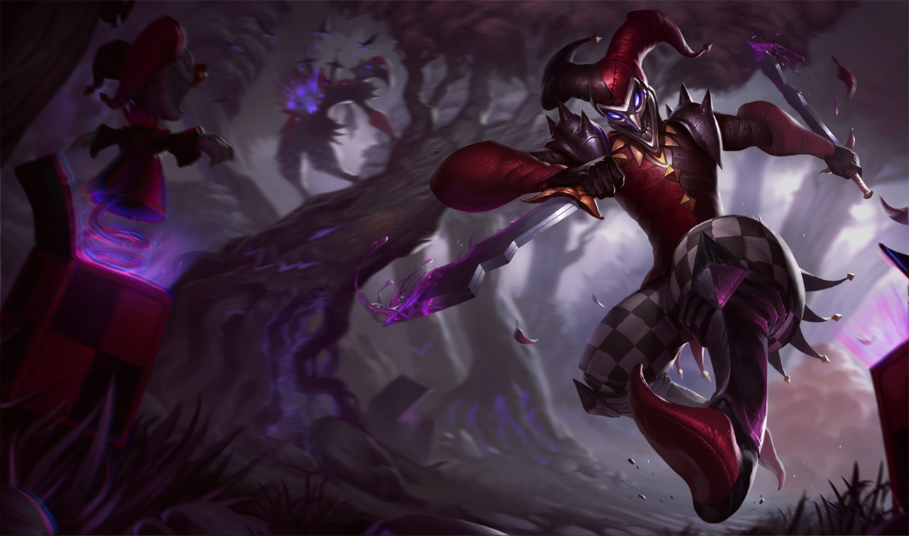 Shaco from League of Legends HD Wallpaper