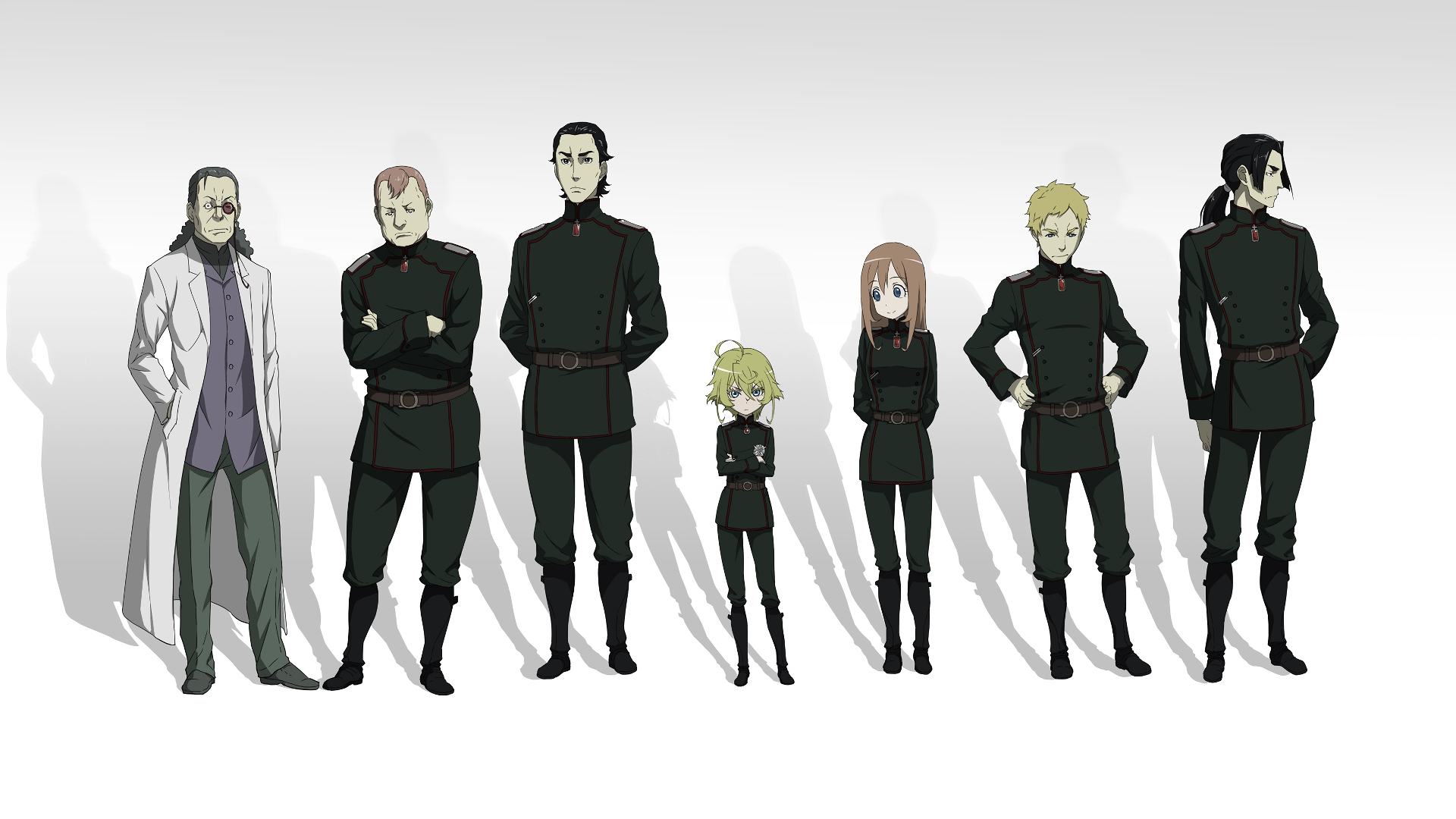 The Saga of Tanya the Evil characters HD Wallpaper
