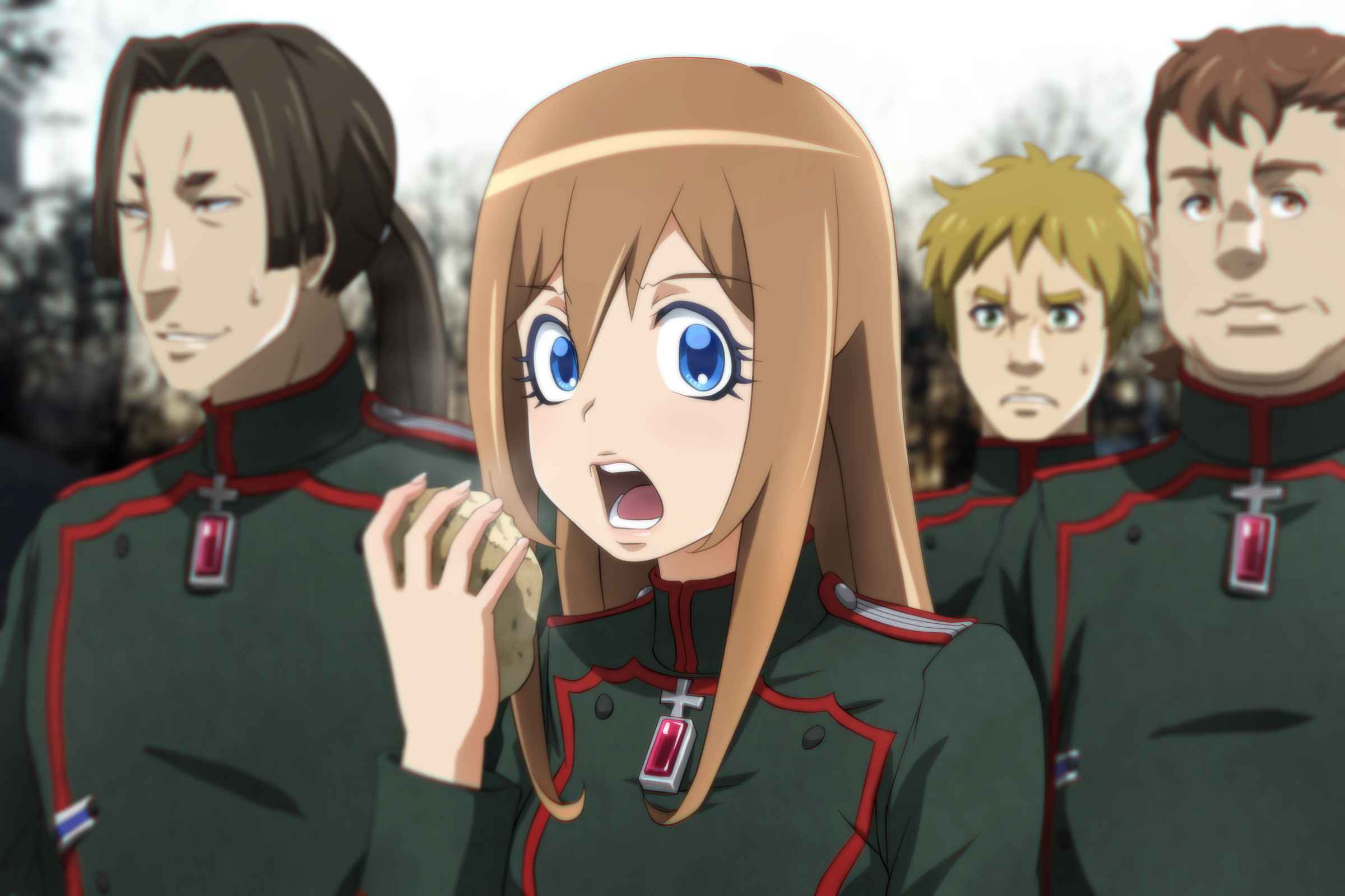 Viktoriya Ivanovna Serebryakov from Tanya the Evil HD Wallpaper
