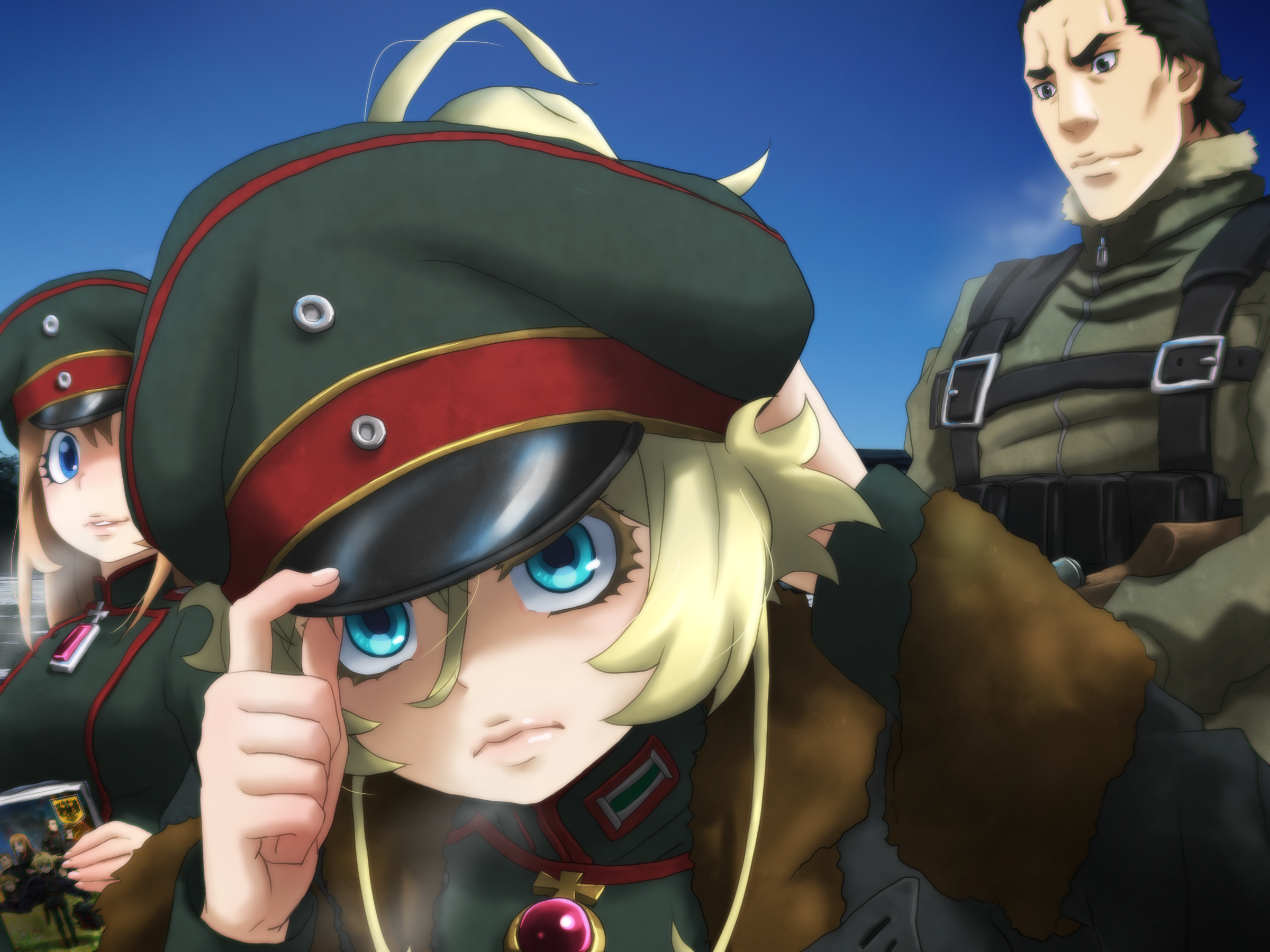 Tanya Degurechaff and Viktoriya Ivanovna Serebryakov from Saga of Tanya the Evil HD Wallpaper