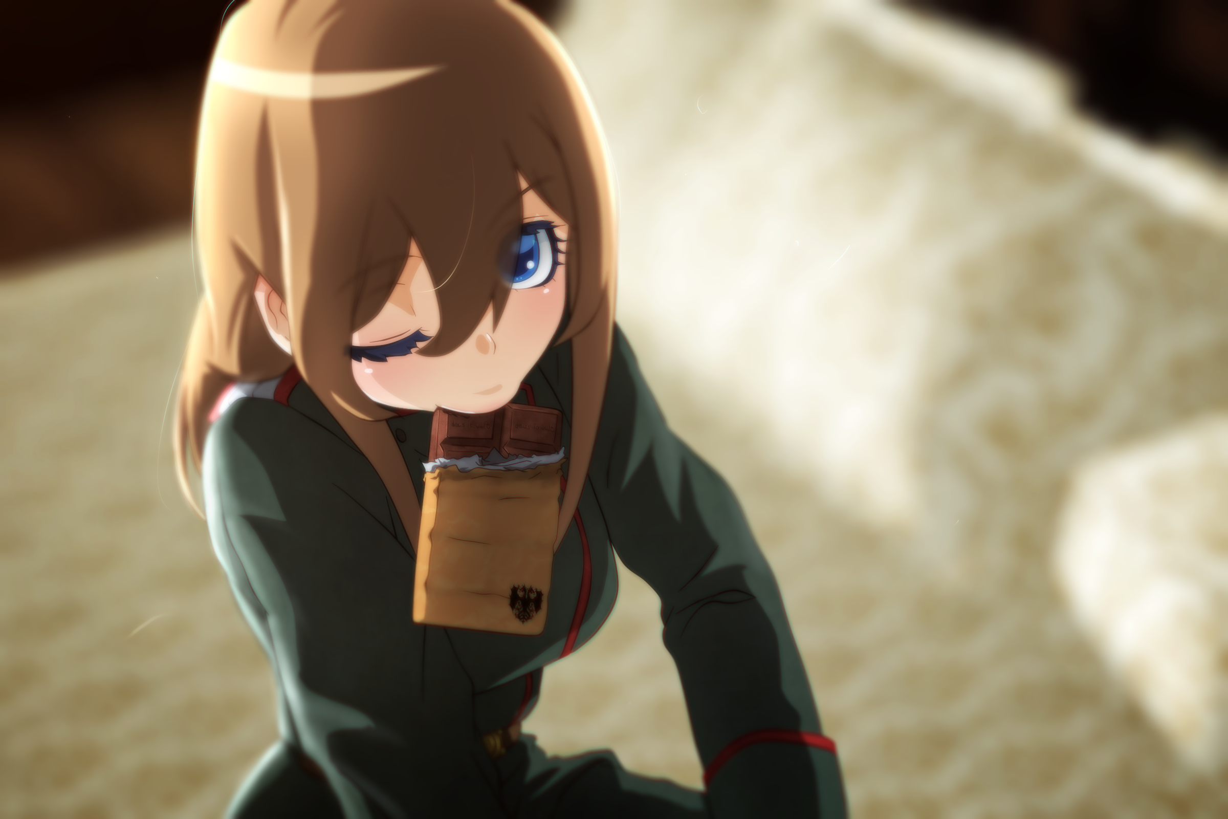 Viktoriya Ivanovna Serebryakov from Saga of Tanya the Evil HD Wallpaper