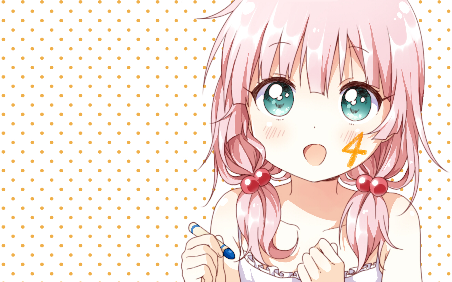 Chinatsu Yoshikawa from Yuruyuri HD Wallpaper