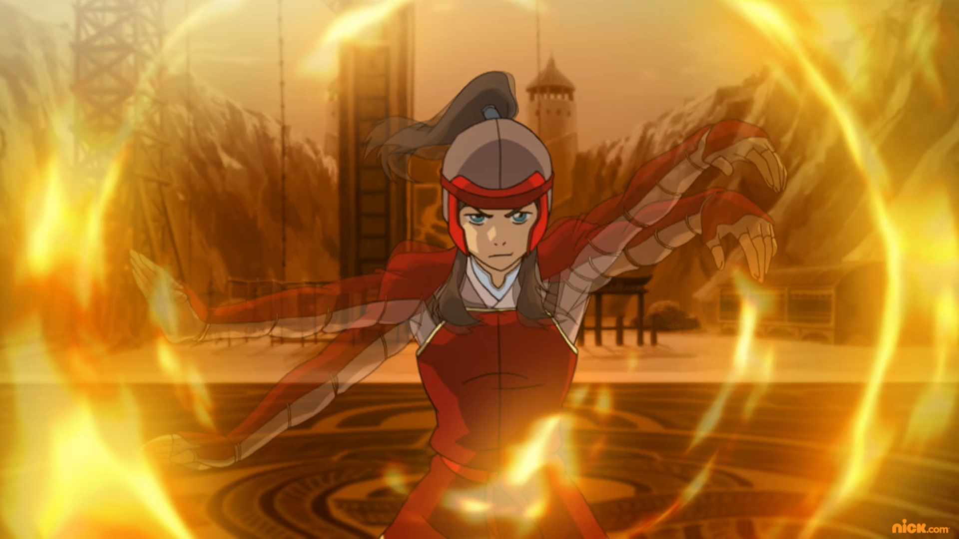 Korra from The Legend of Korra HD Wallpaper