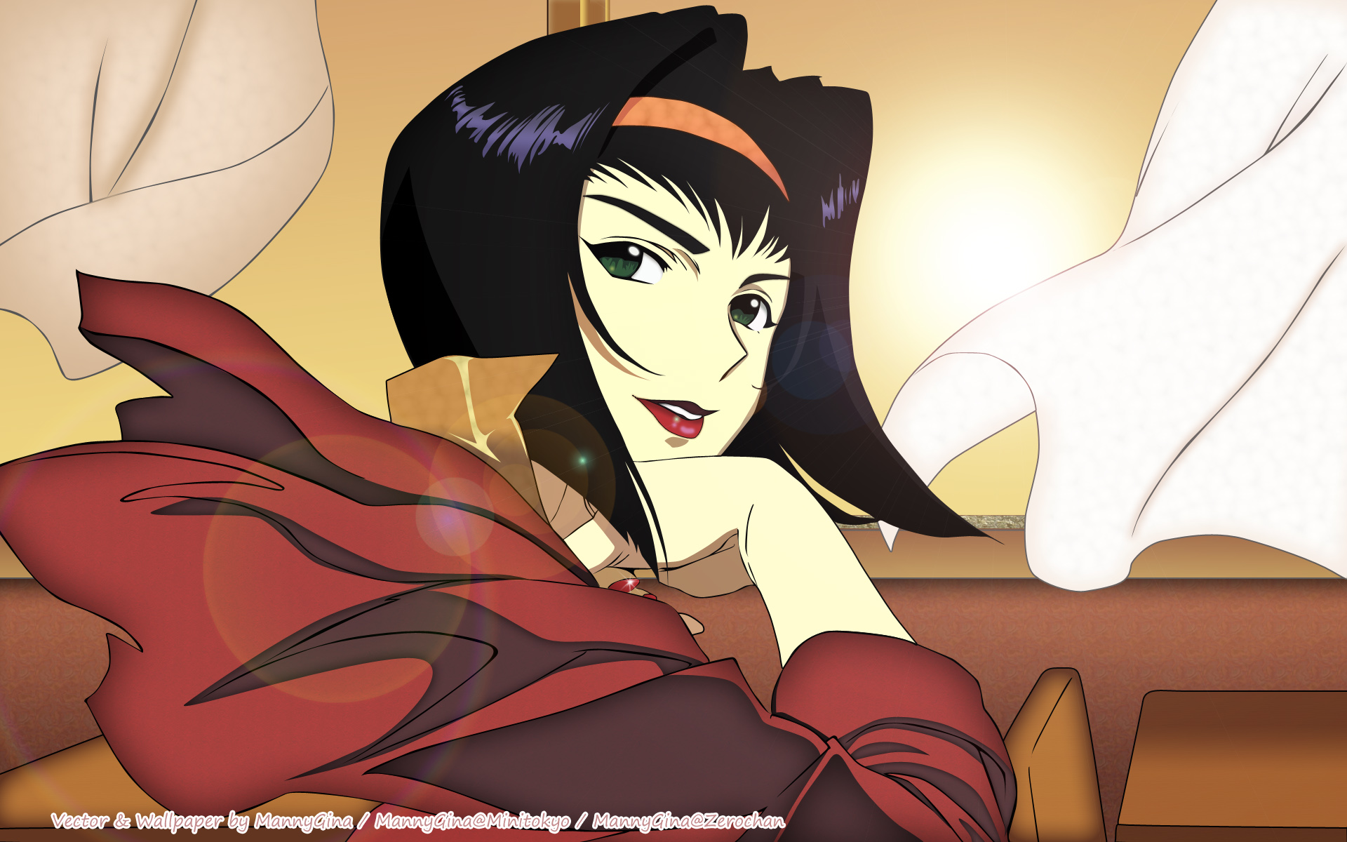 Faye Valentine from Cowboy Bebop HD Wallpaper