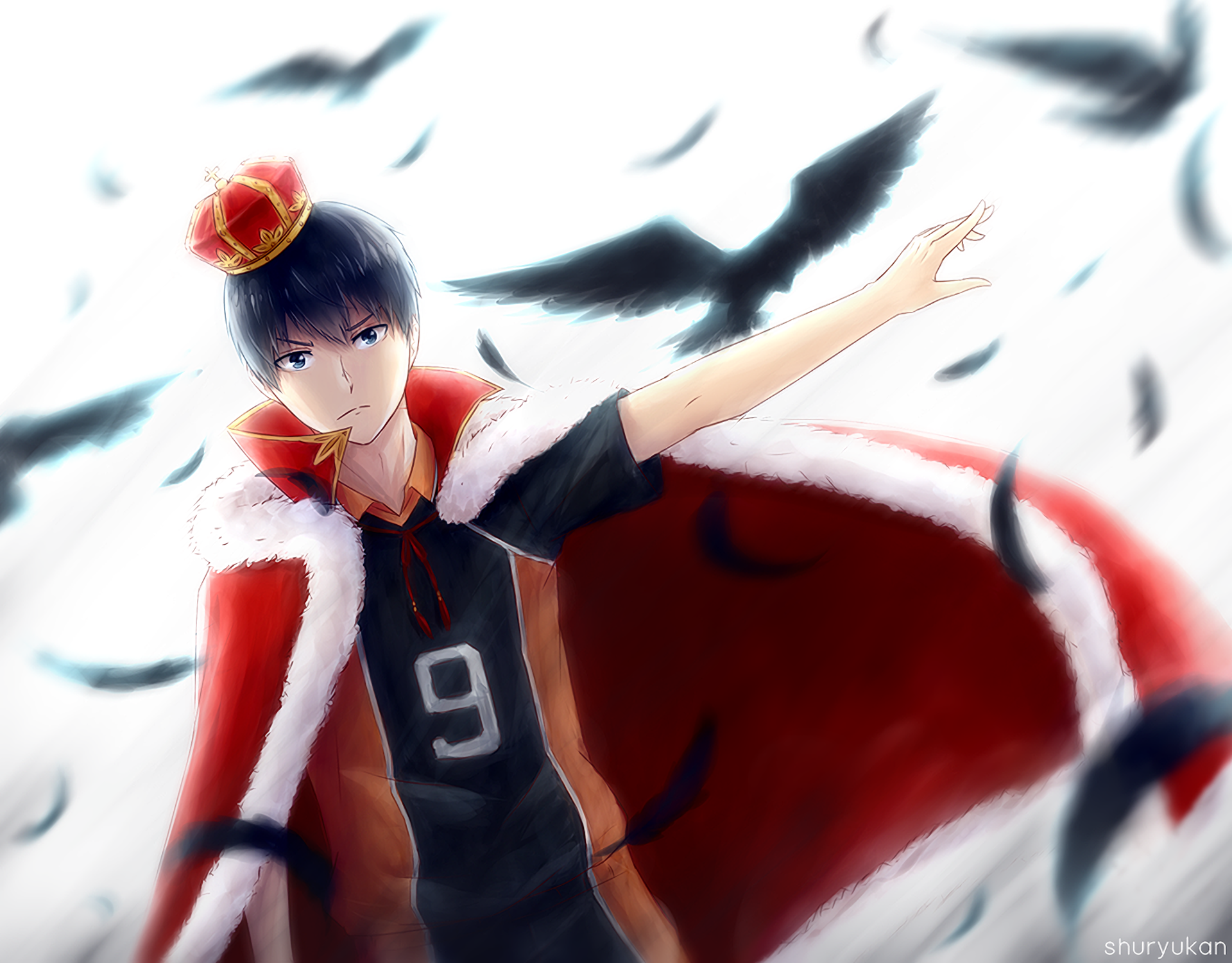 Tobio Kageyama from Haikyuu!! HD Wallpaper