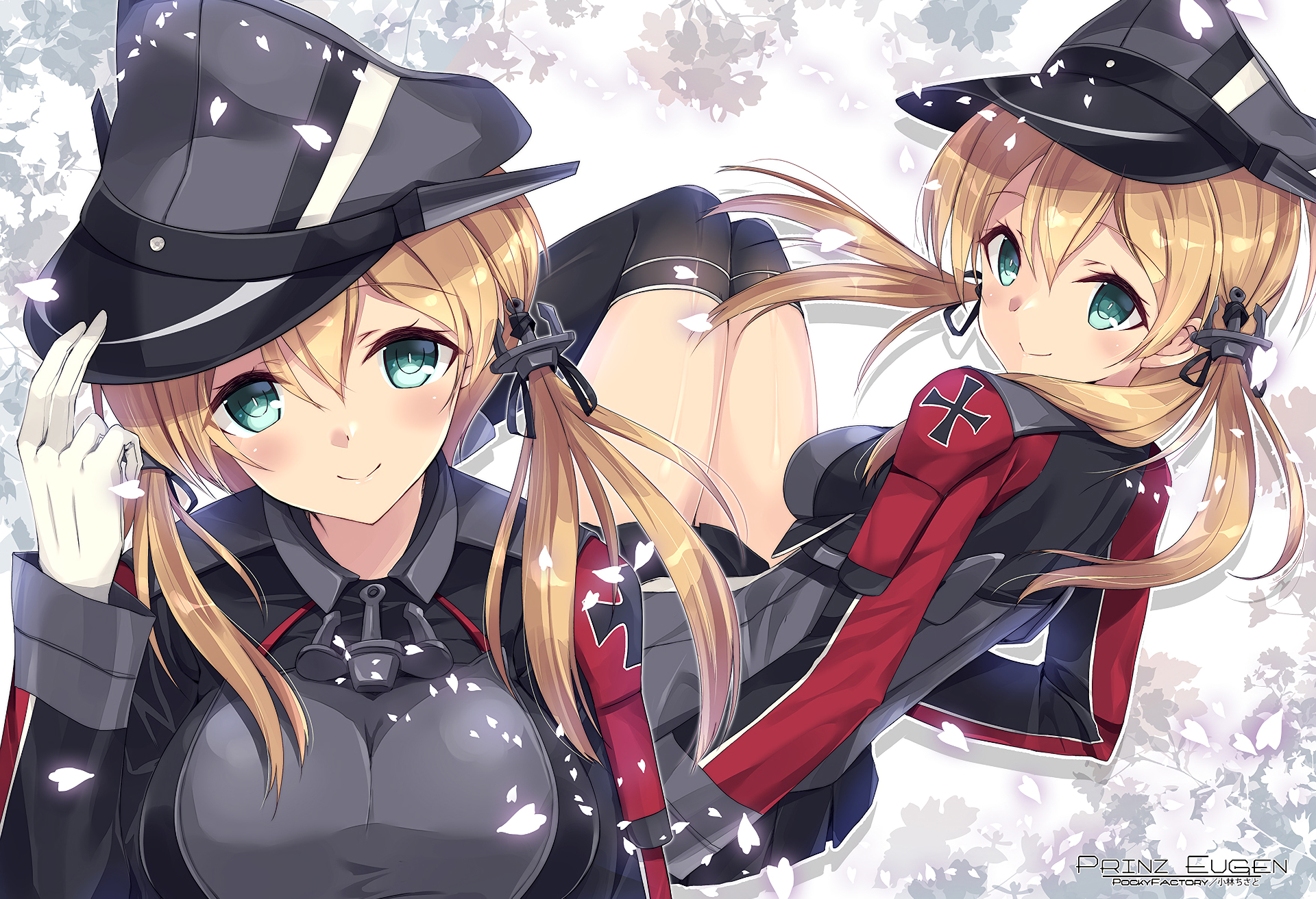 Prinz Eugen from Kancolle HD Wallpaper