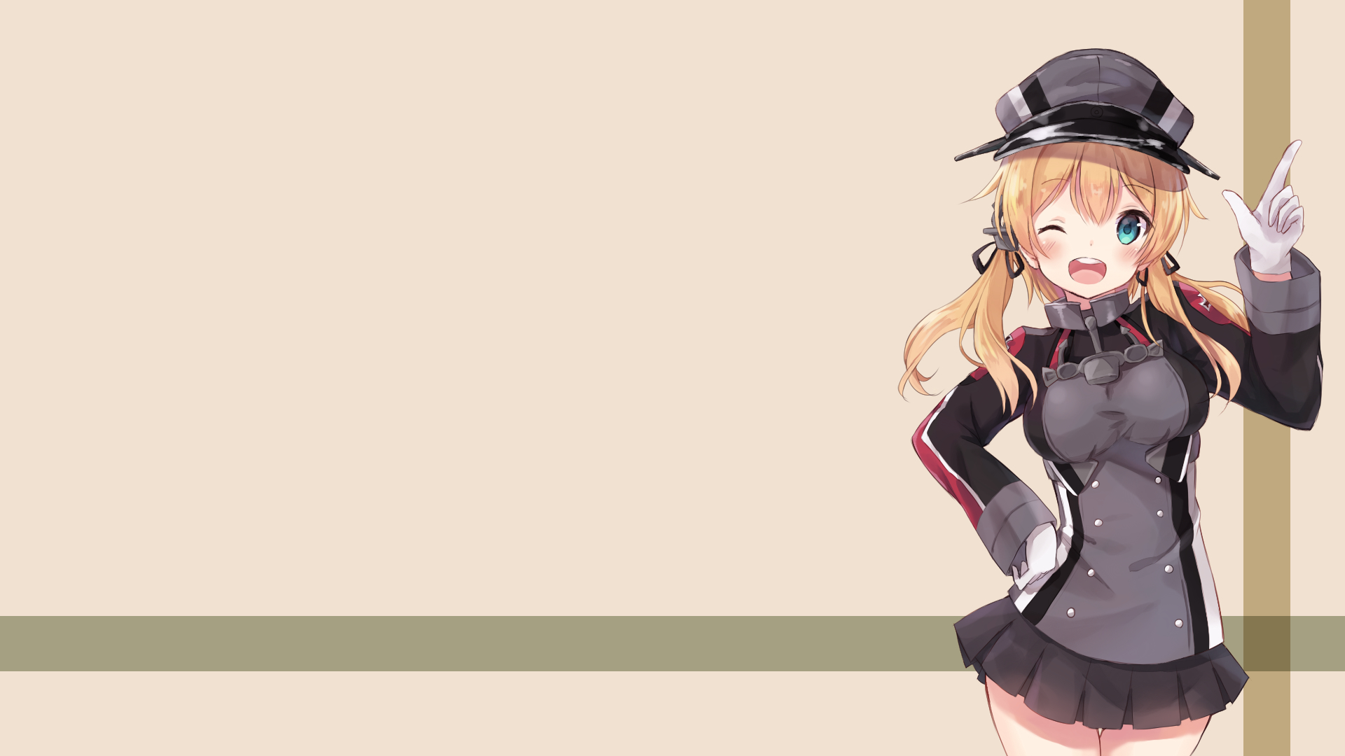 Prinz Eugen from Kancolle HD Wallpaper