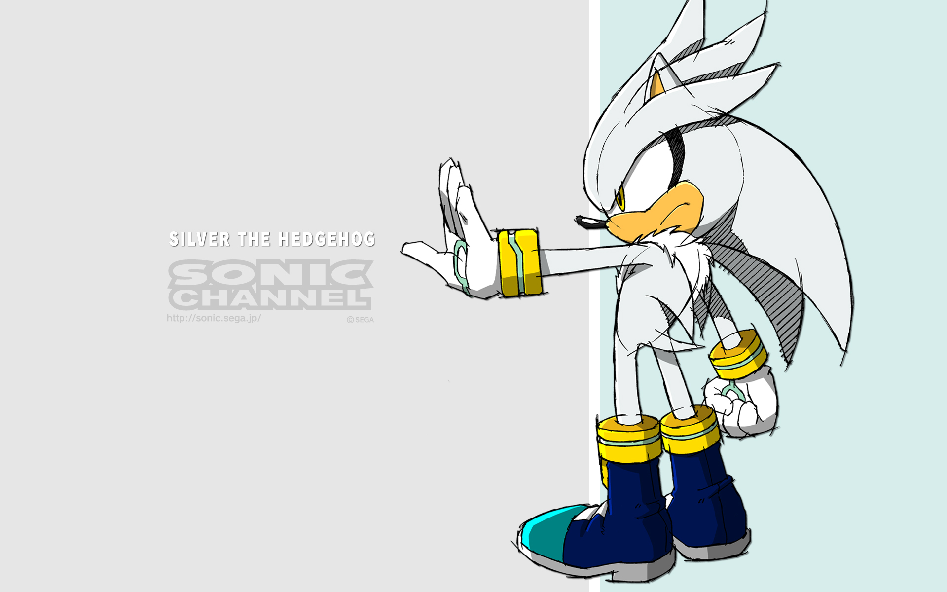 Silver the Hedgehog from Sonic Channel HD Wallpaper