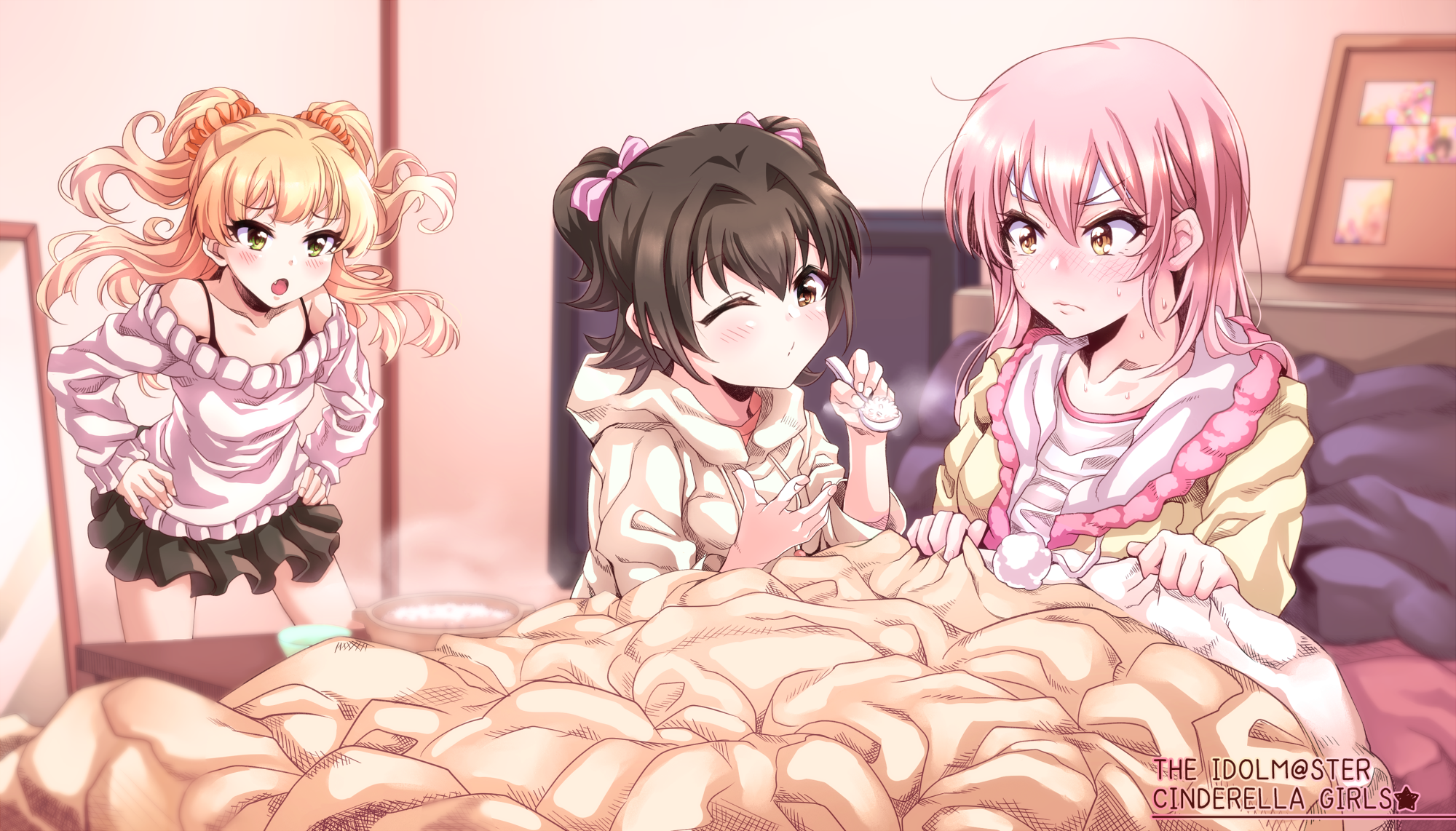 Mika Jougasaki from The Idolmaster Cinderella Girls HD Wallpaper