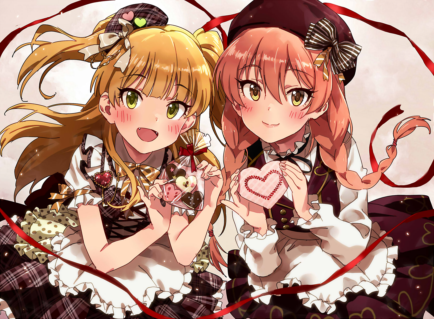 Mika Jougasaki with Chocolates HD Wallpaper