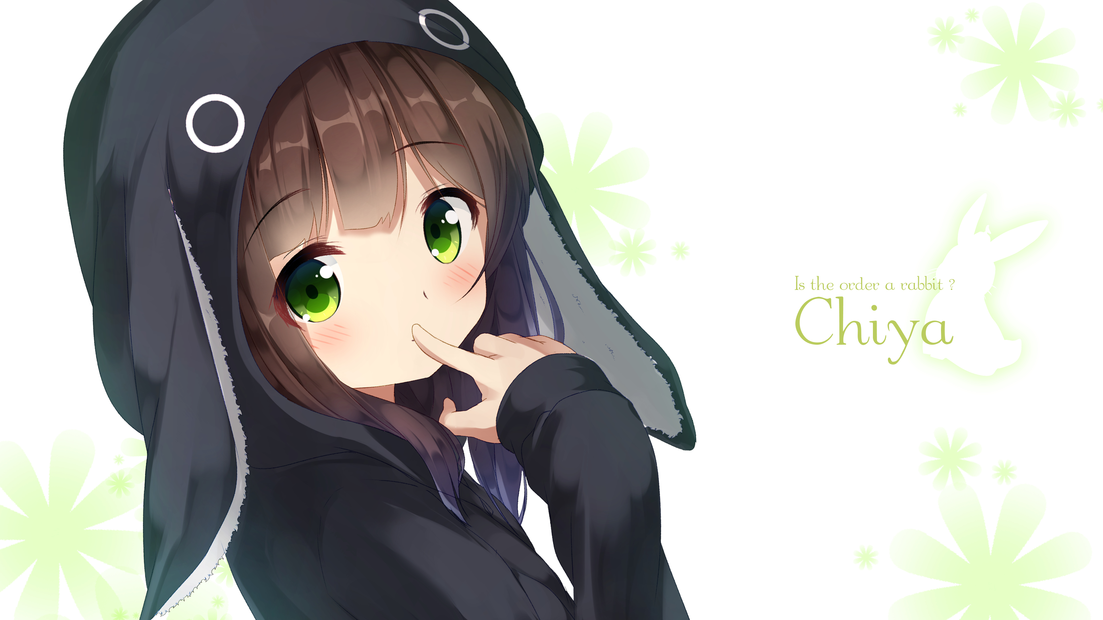 Chiya from Is the order a rabbit? 4K HD Wallpaper