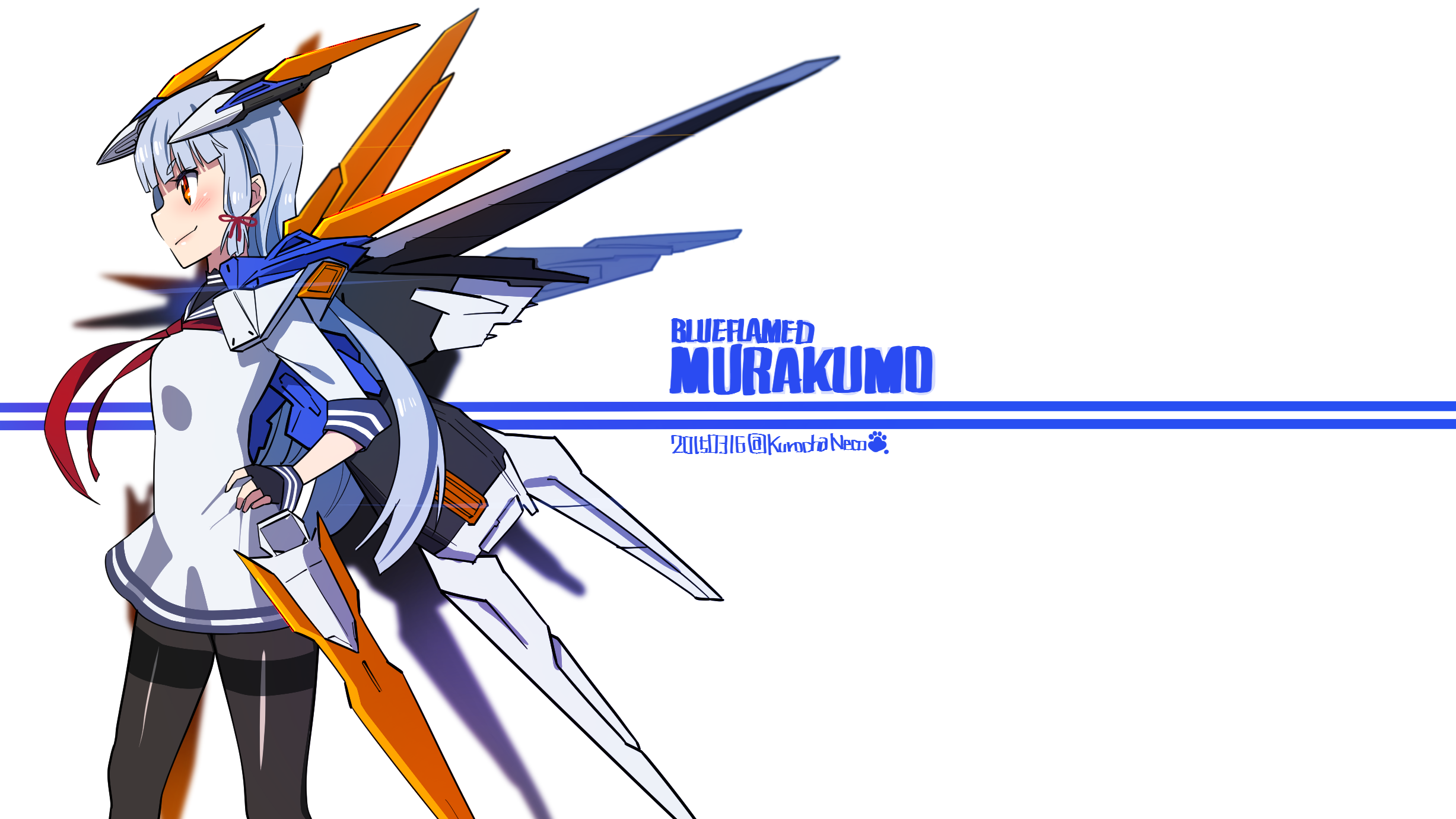Murakumo from Blueflamed HD Wallpaper