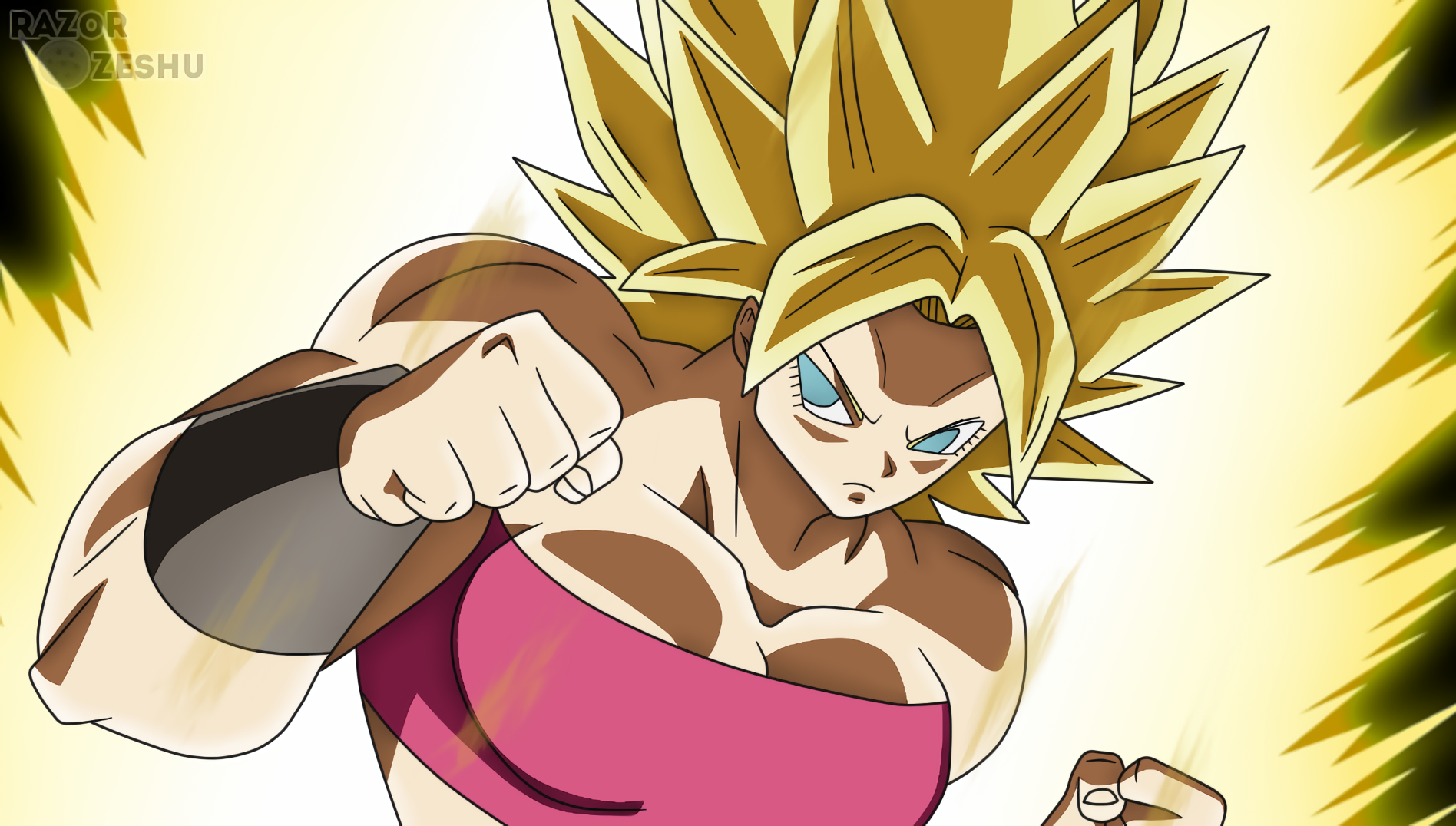 Caulifla from Dragon Ball HD Wallpaper