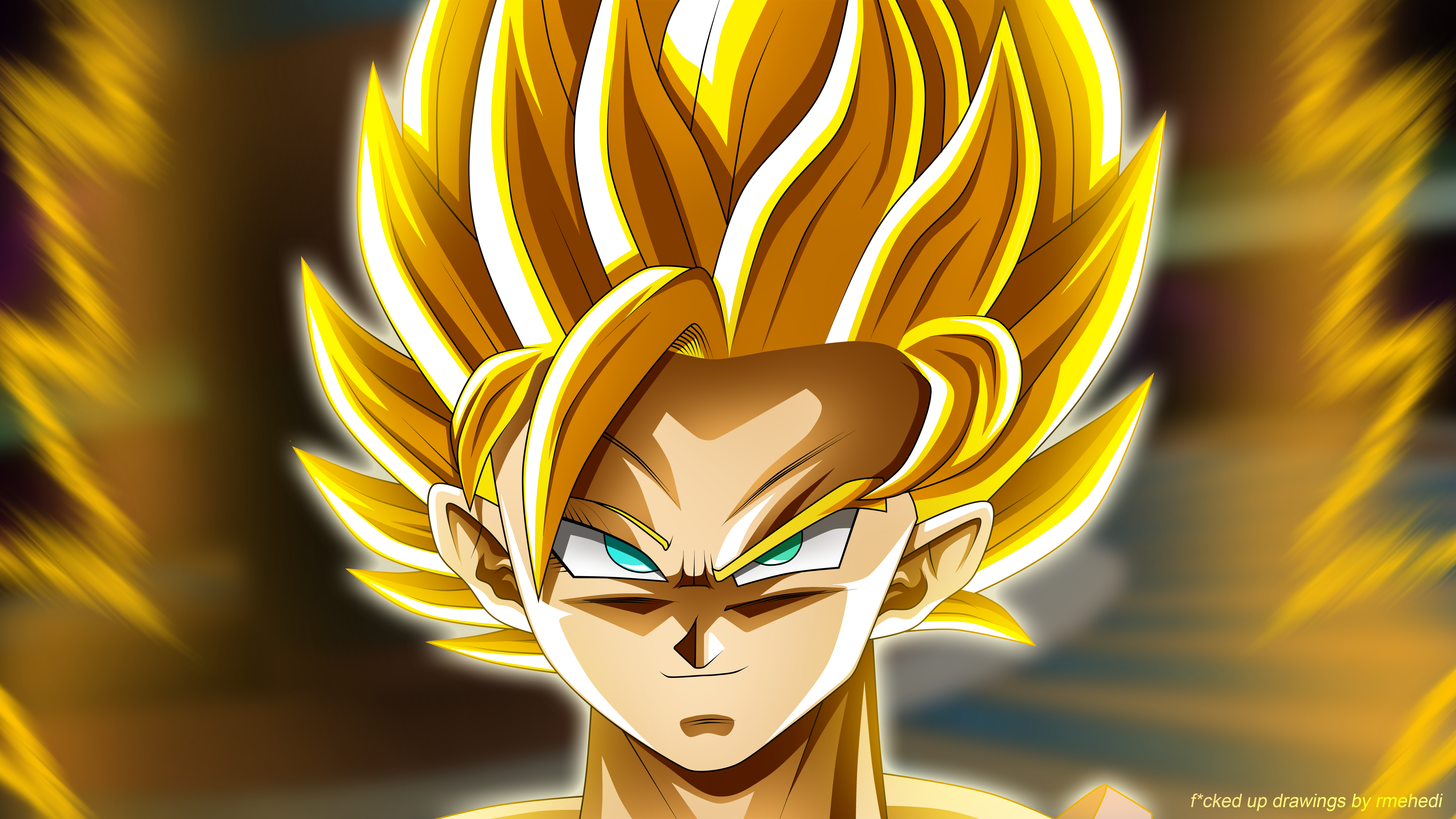 Goku Super Saiyan from Dragon Ball HD Wallpaper