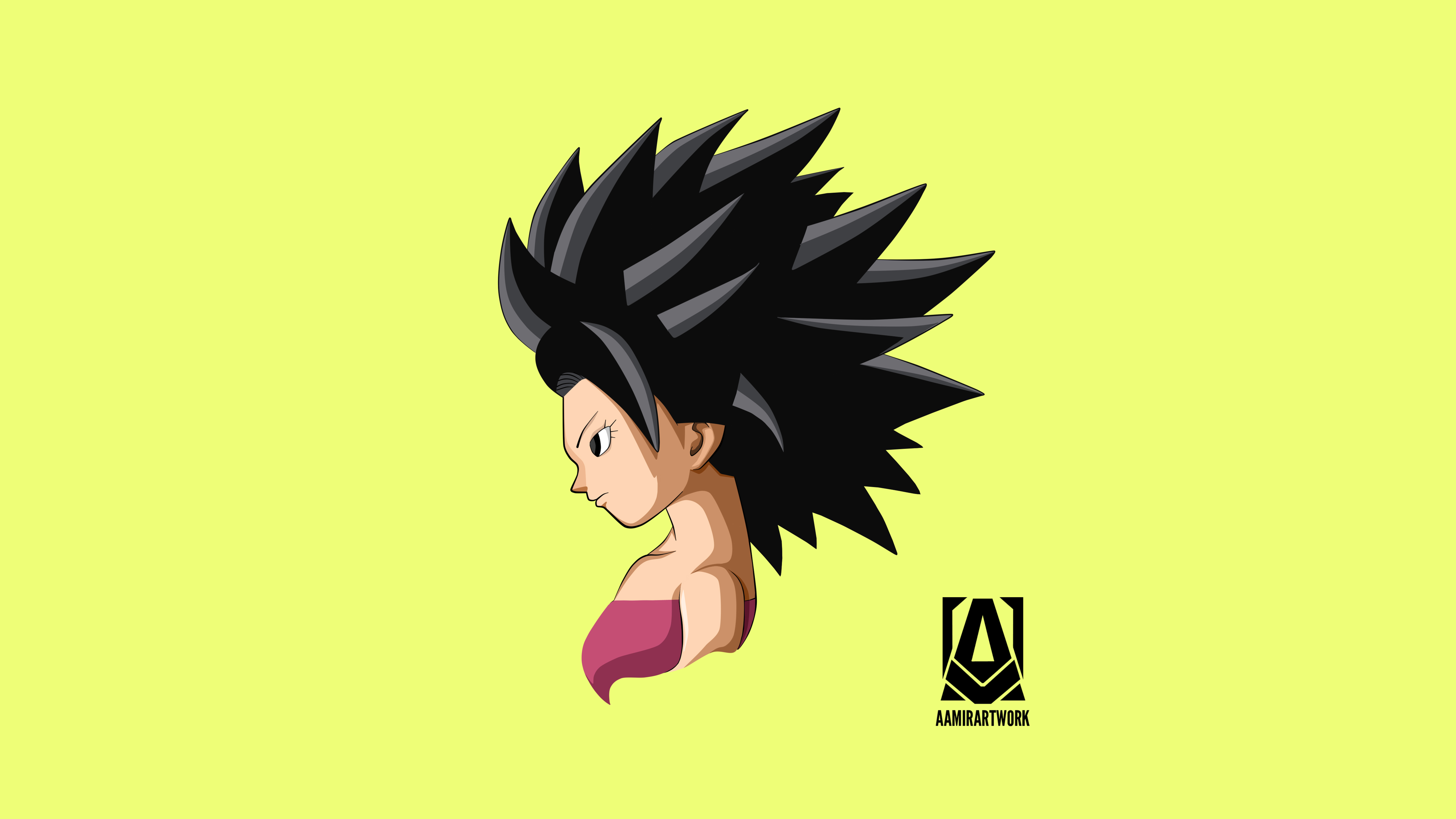 Caulifla from Dragon Ball HD Wallpaper