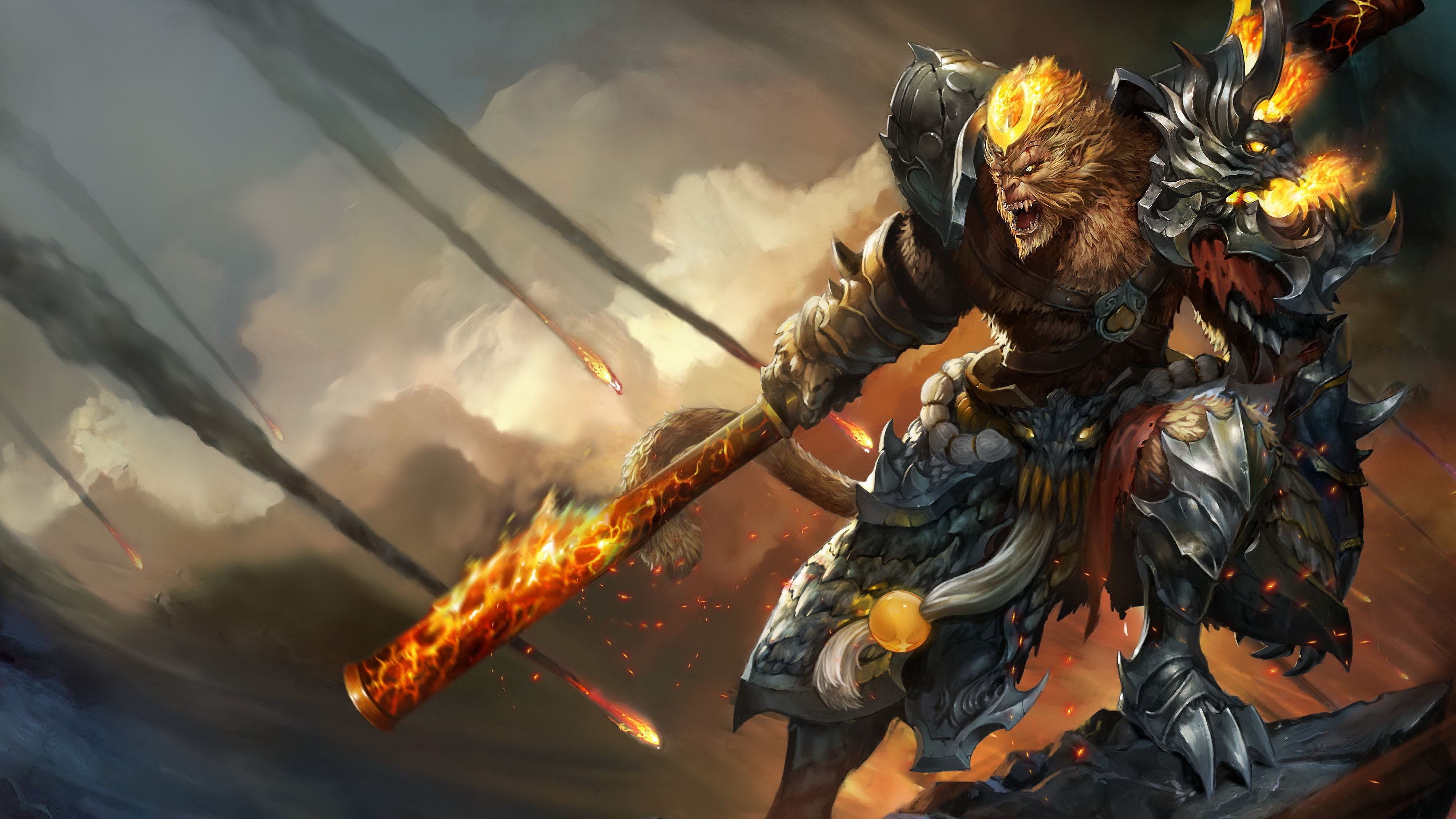 Wukong from League of Legends HD Wallpaper