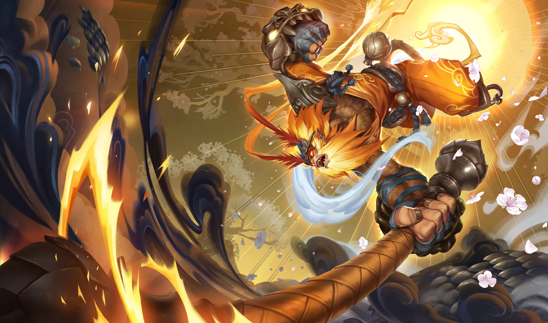 Wukong from League of Legends HD Wallpaper