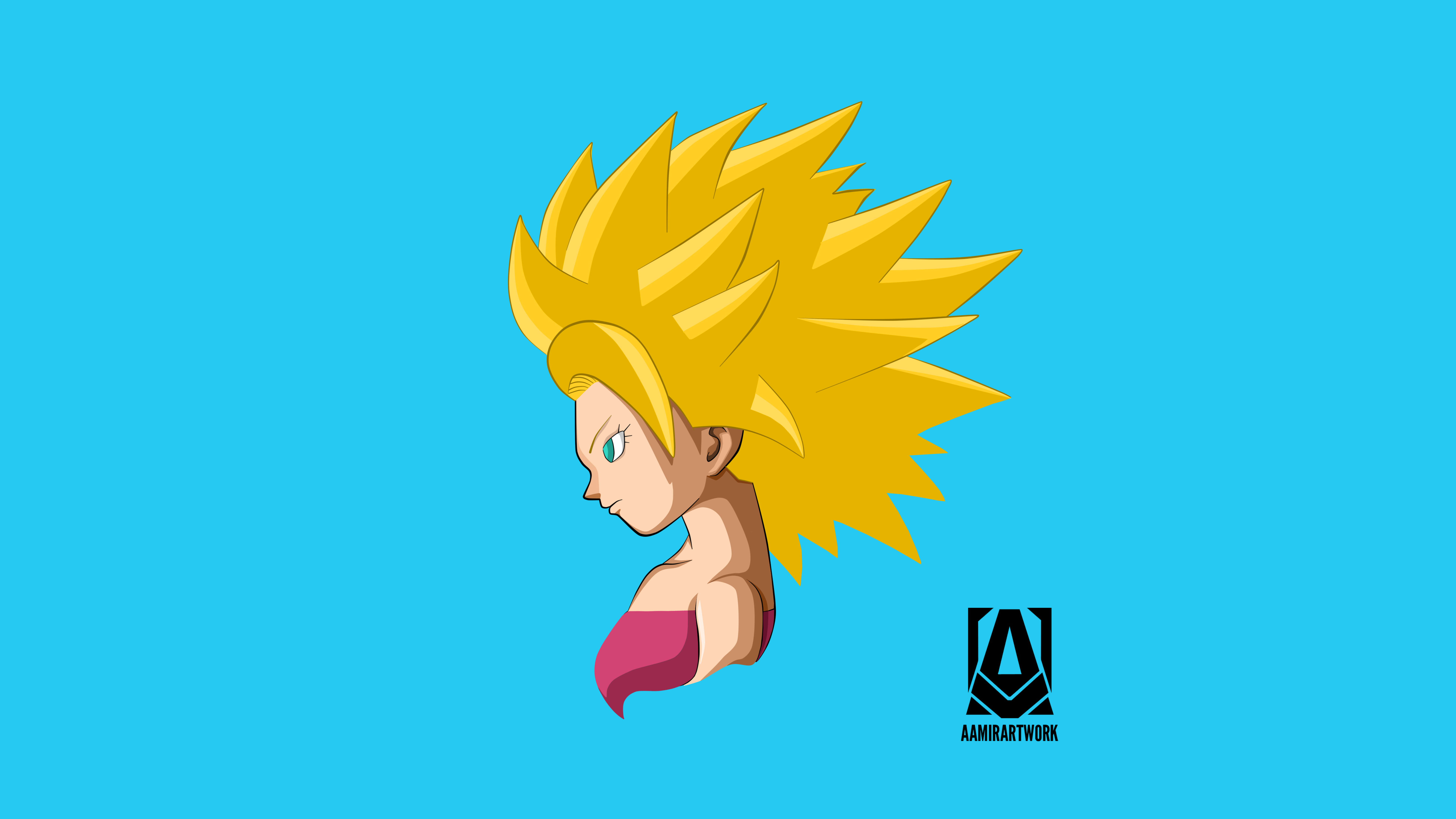Caulifla from Dragon Ball HD Wallpaper