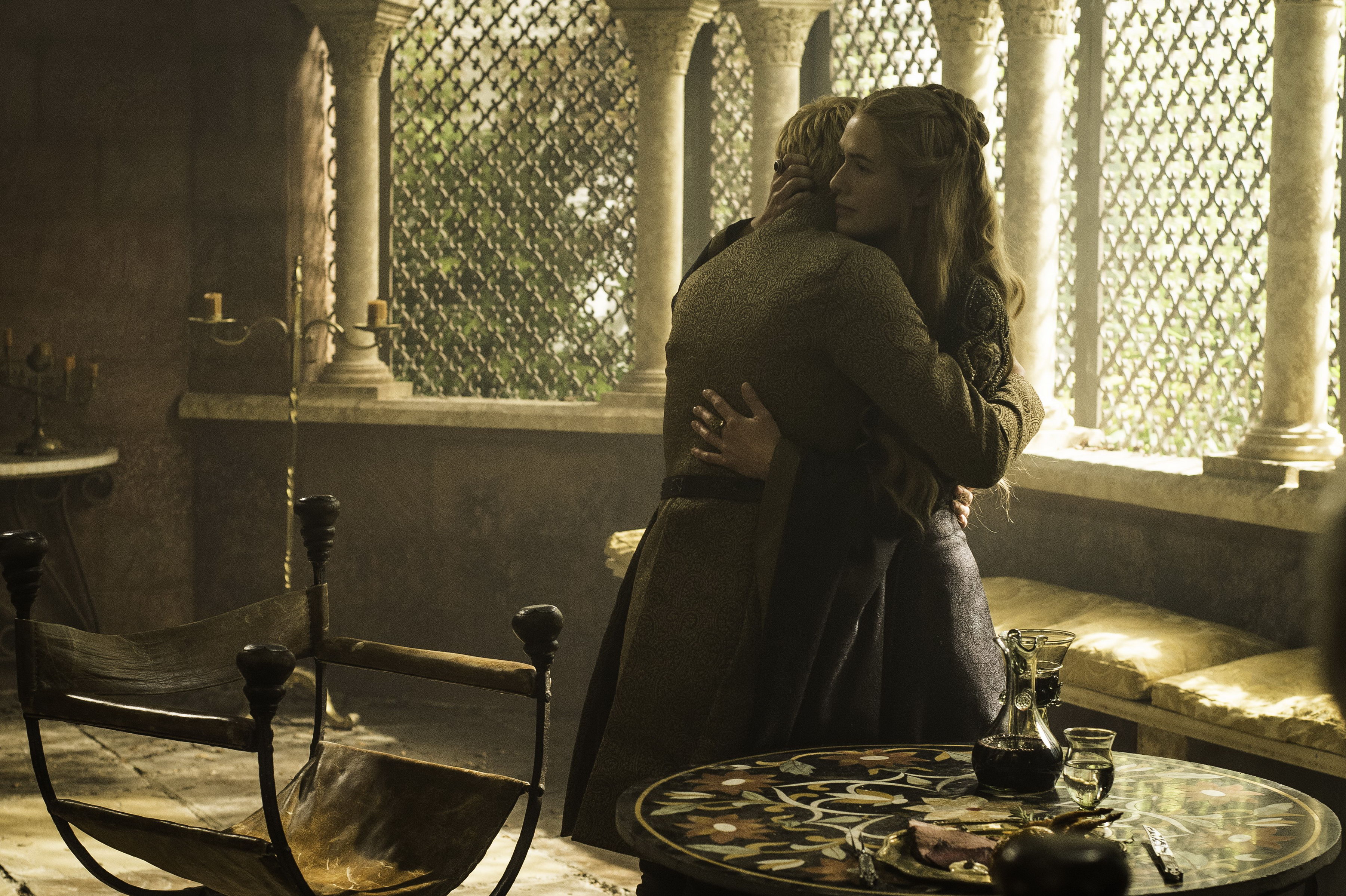 Cersei Lannister and Jaime Lannister from Game of Thrones HD Wallpaper