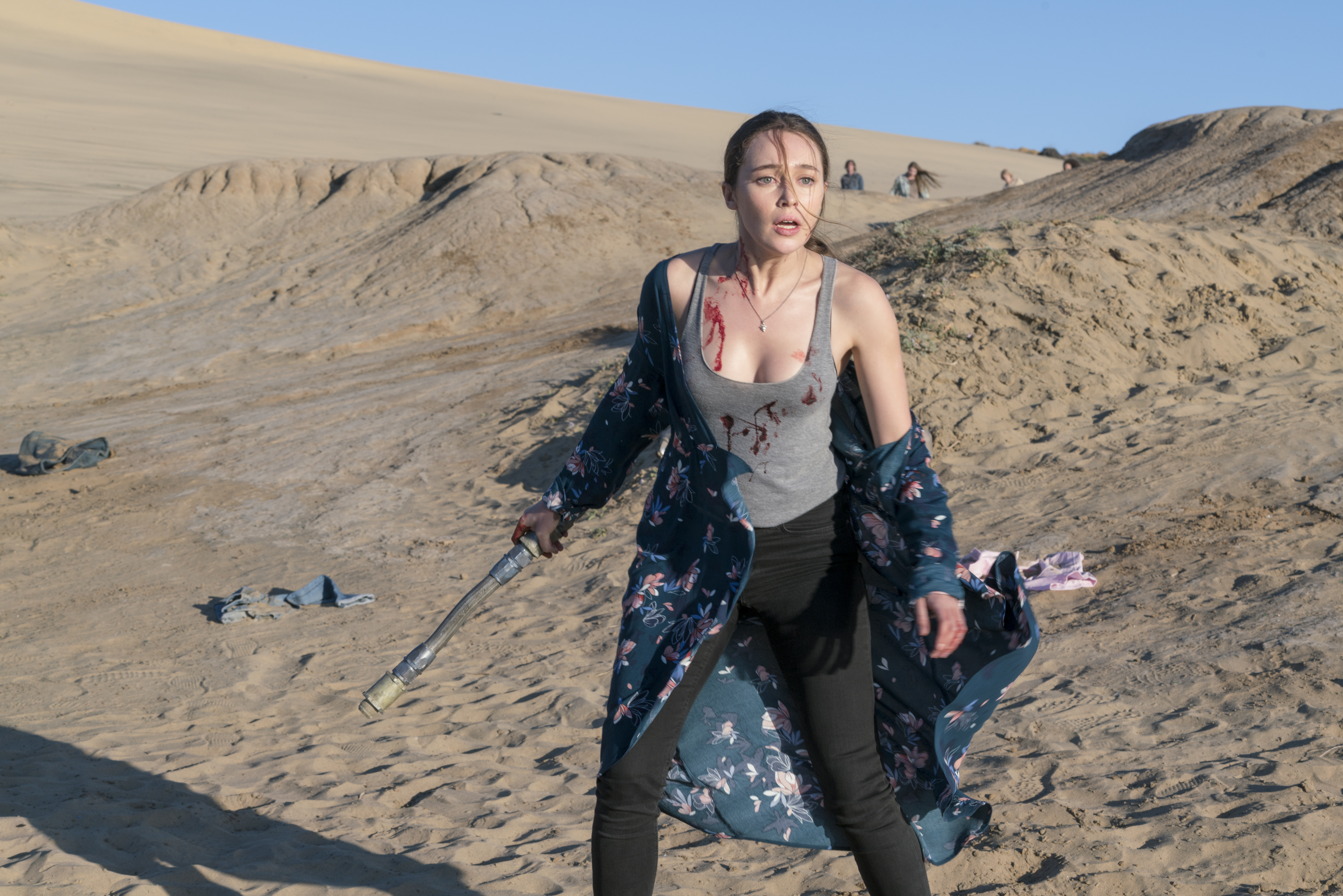 Alicia Clark from Fear the Walking Dead HD Wallpaper